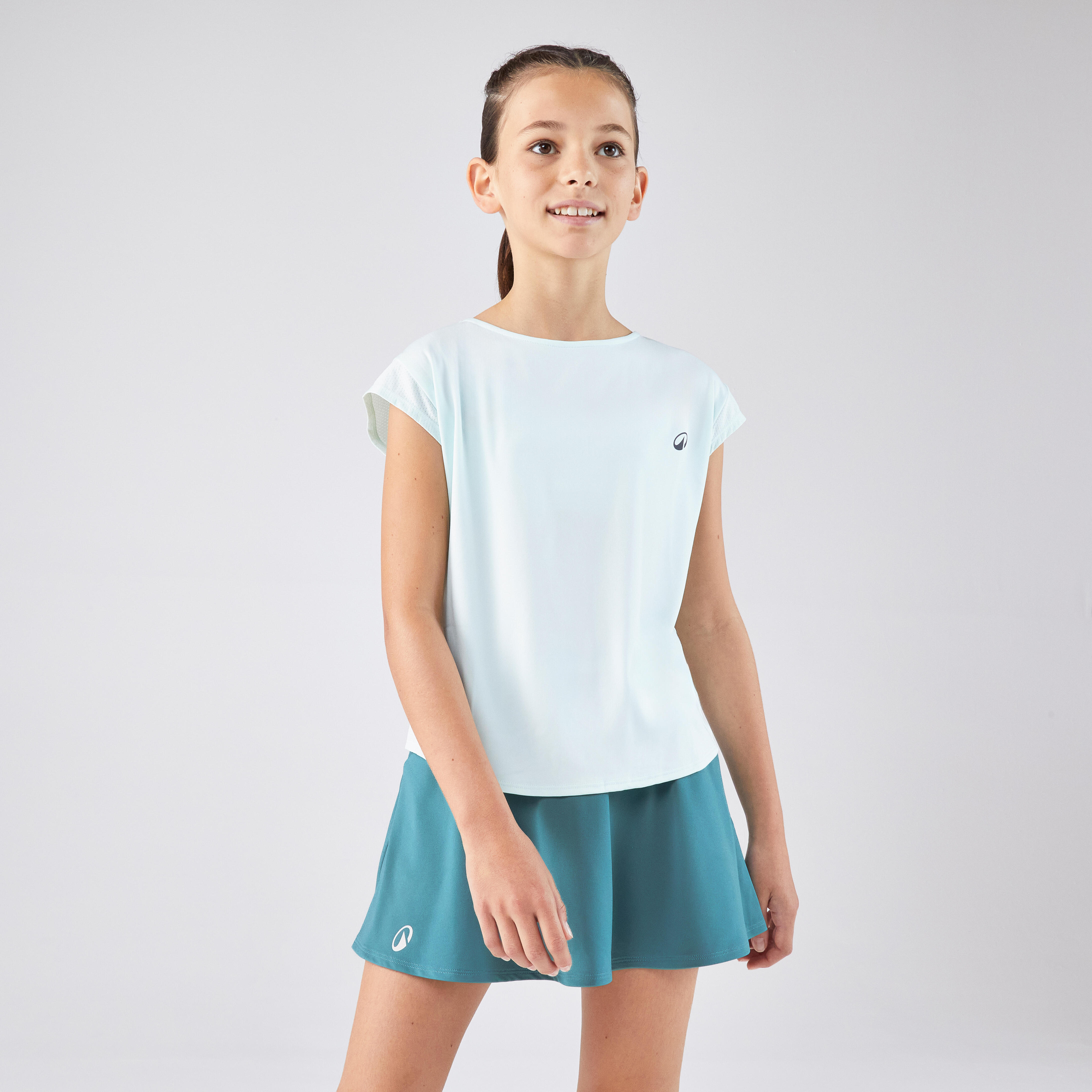 Çocuk Tenis Tişörtü - Yeşil - TTS Soft