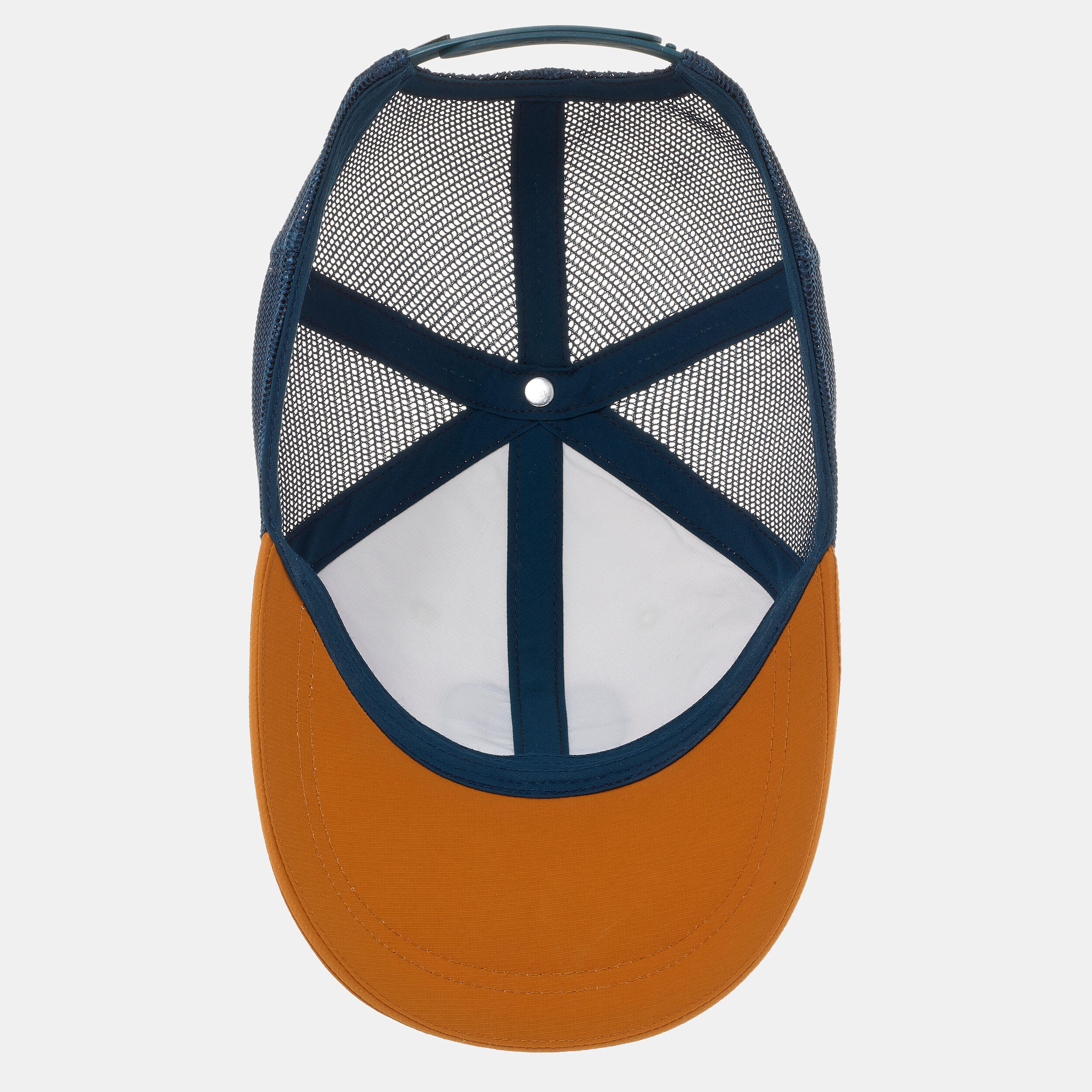Çocuk Outdoor Trucker Şapka - Beyaz/Mavi - mh100