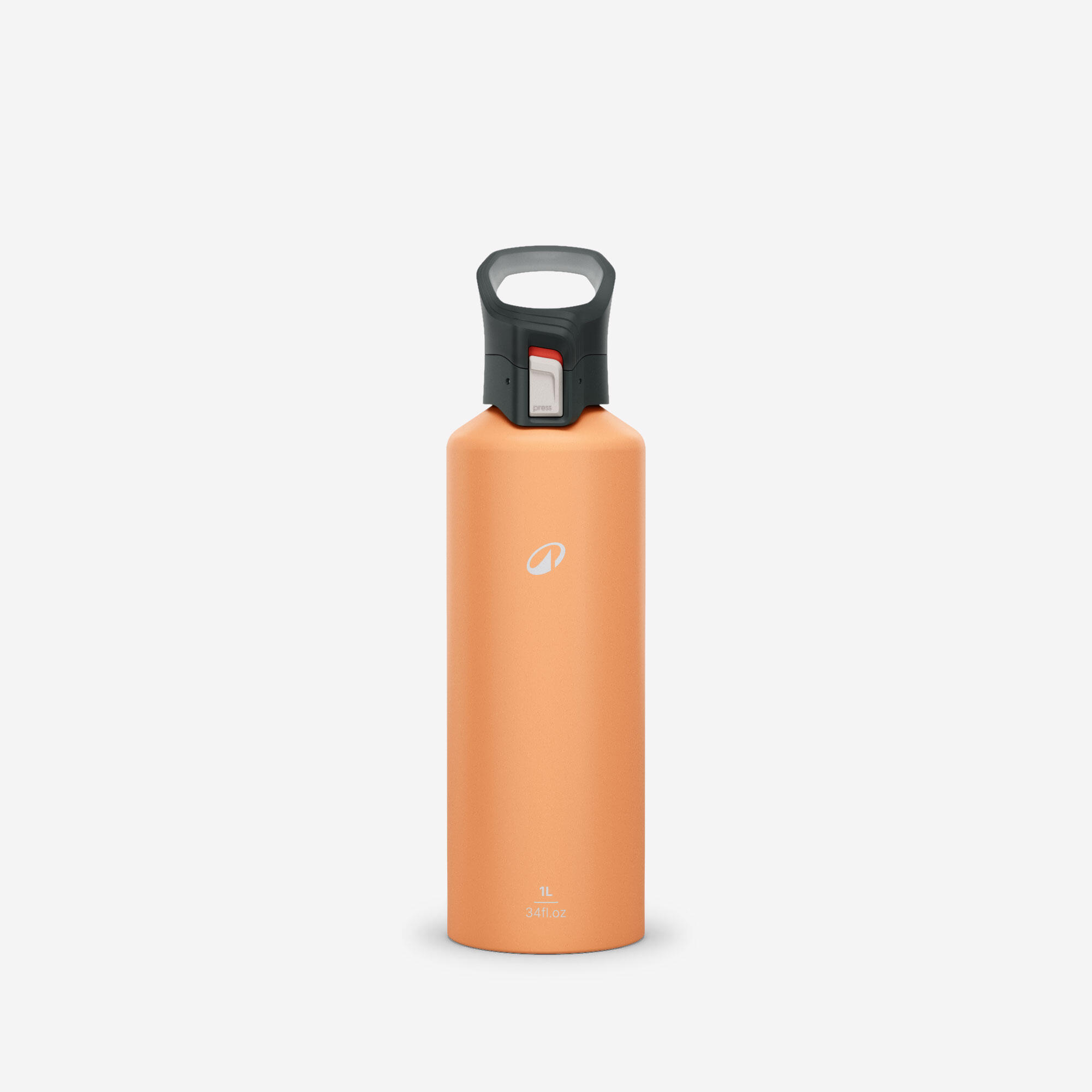 Outdoor Alüminyum Matara - 1 L - Turuncu - 500