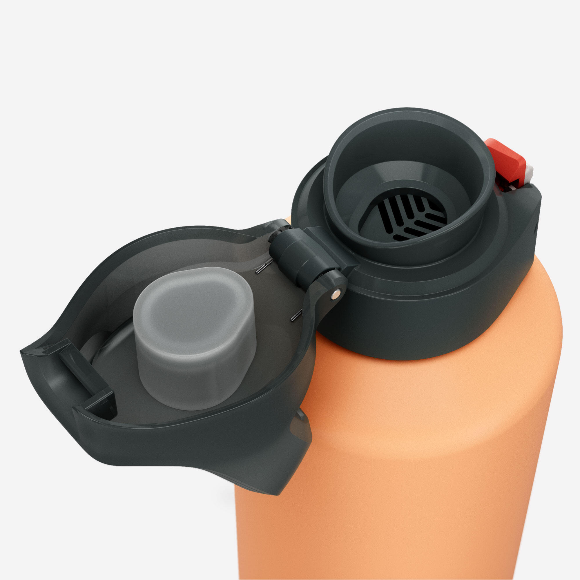 Outdoor Alüminyum Matara - 1 L - Turuncu - 500