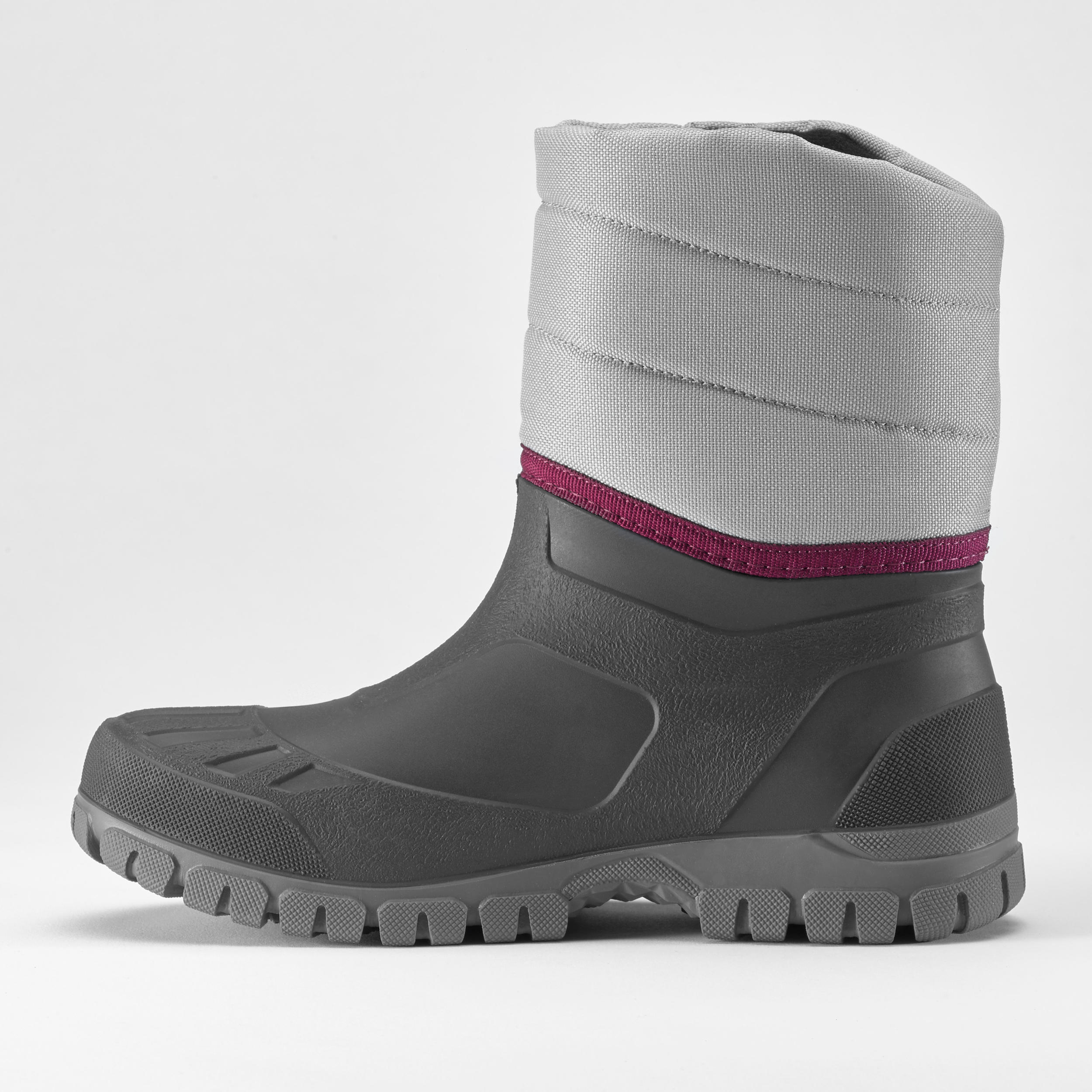 Kadın Su Geçirmez Outdoor Kar Botu - Gri - SH100 Mid