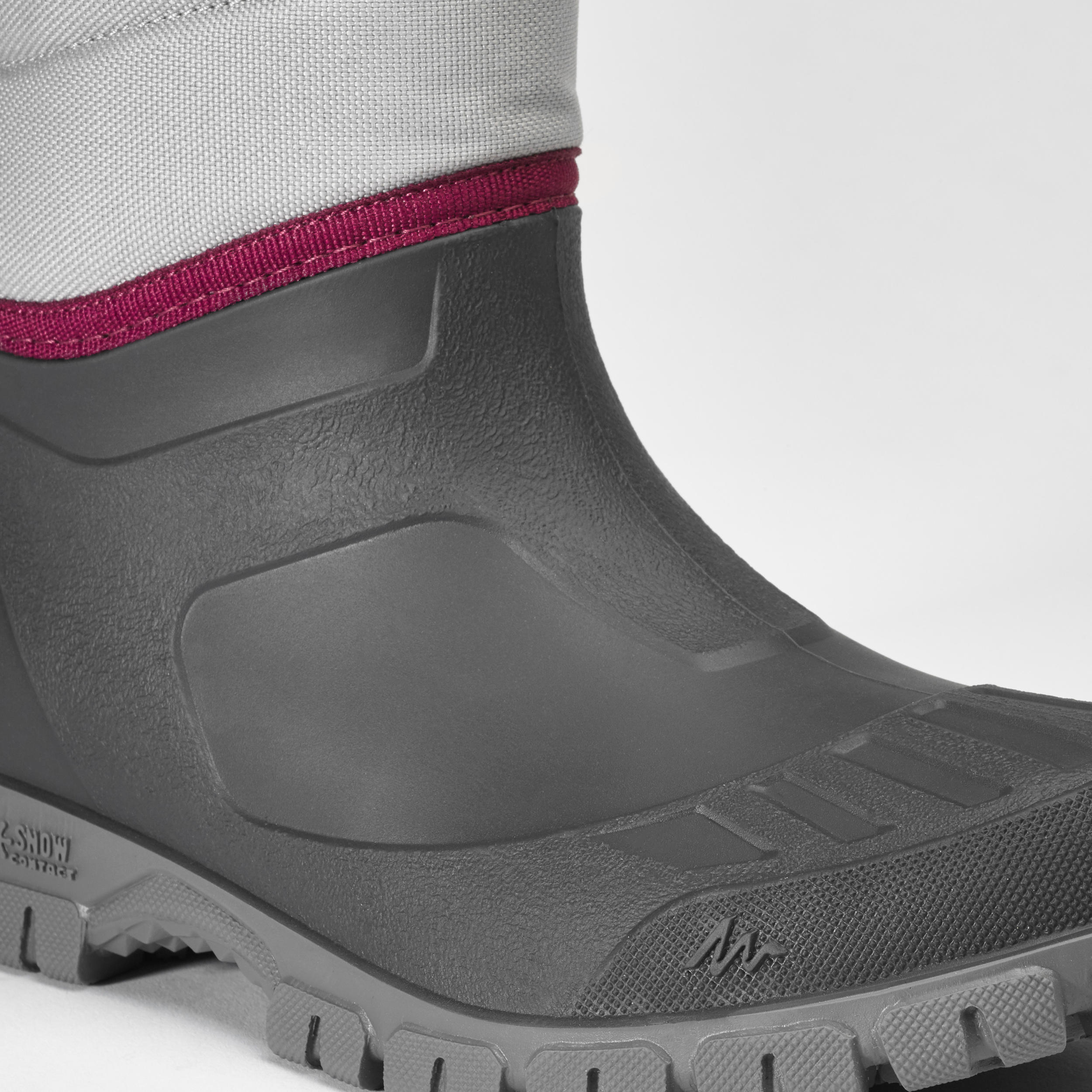 Kadın Su Geçirmez Outdoor Kar Botu - Gri - SH100 Mid