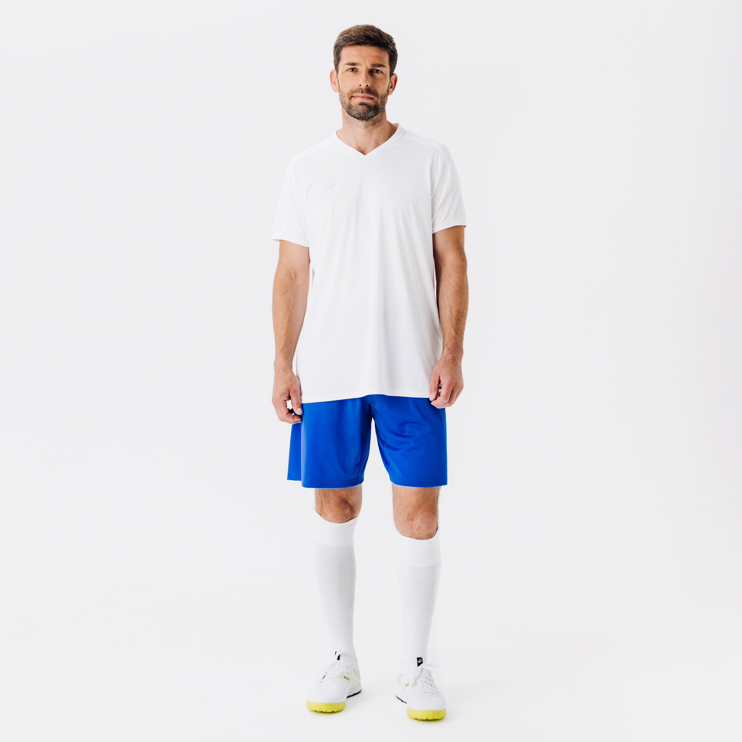 Yetişkin Futbol Şortu - Mavi - Essentiel