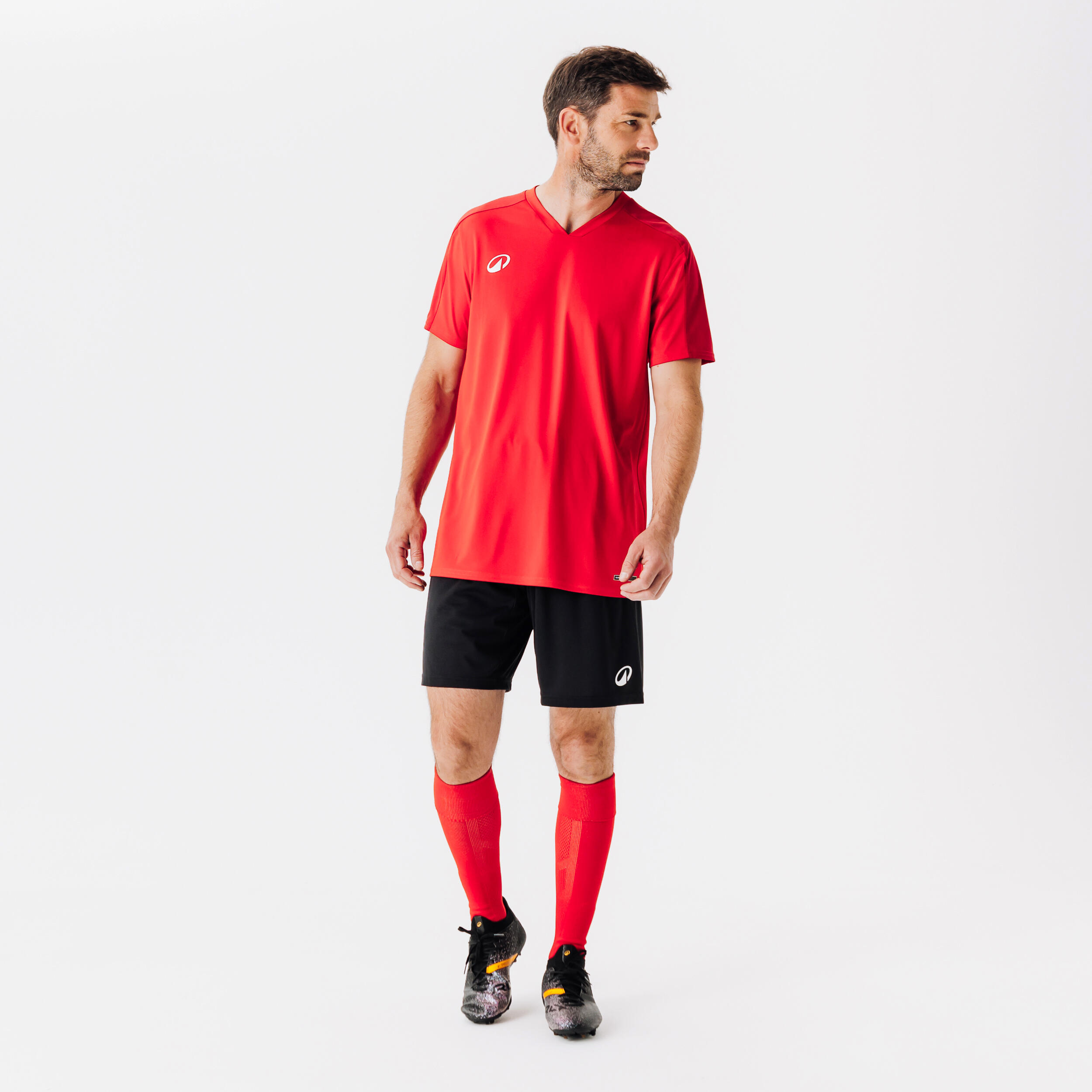 Yetişkin Futbol Şortu - Siyah - Essentiel