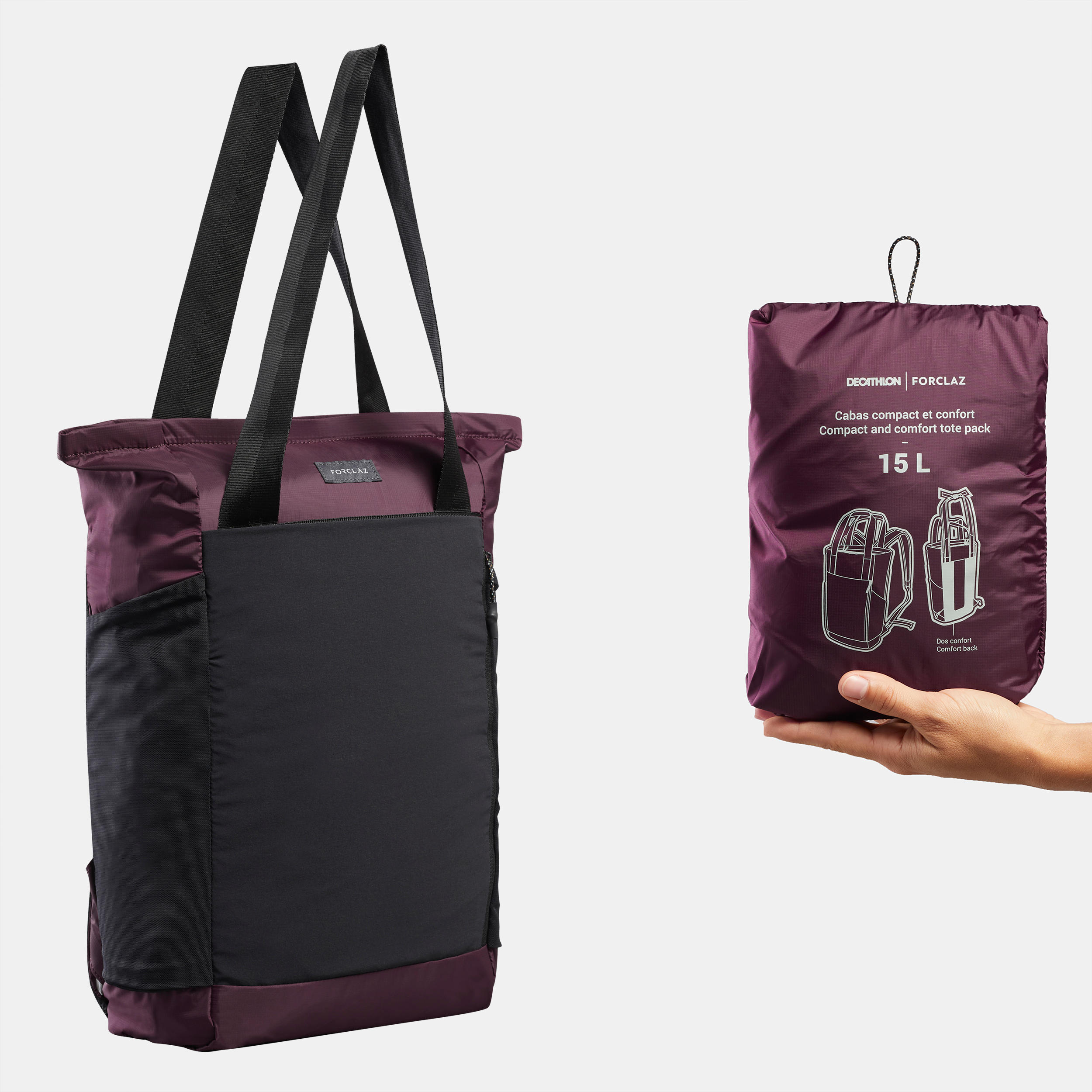 کیف مسافرتی ۲ در ۱ - ۱۵ لیتر - Travel Seyahat Çantası - 2'si 1 Arada - 15L - Travel
