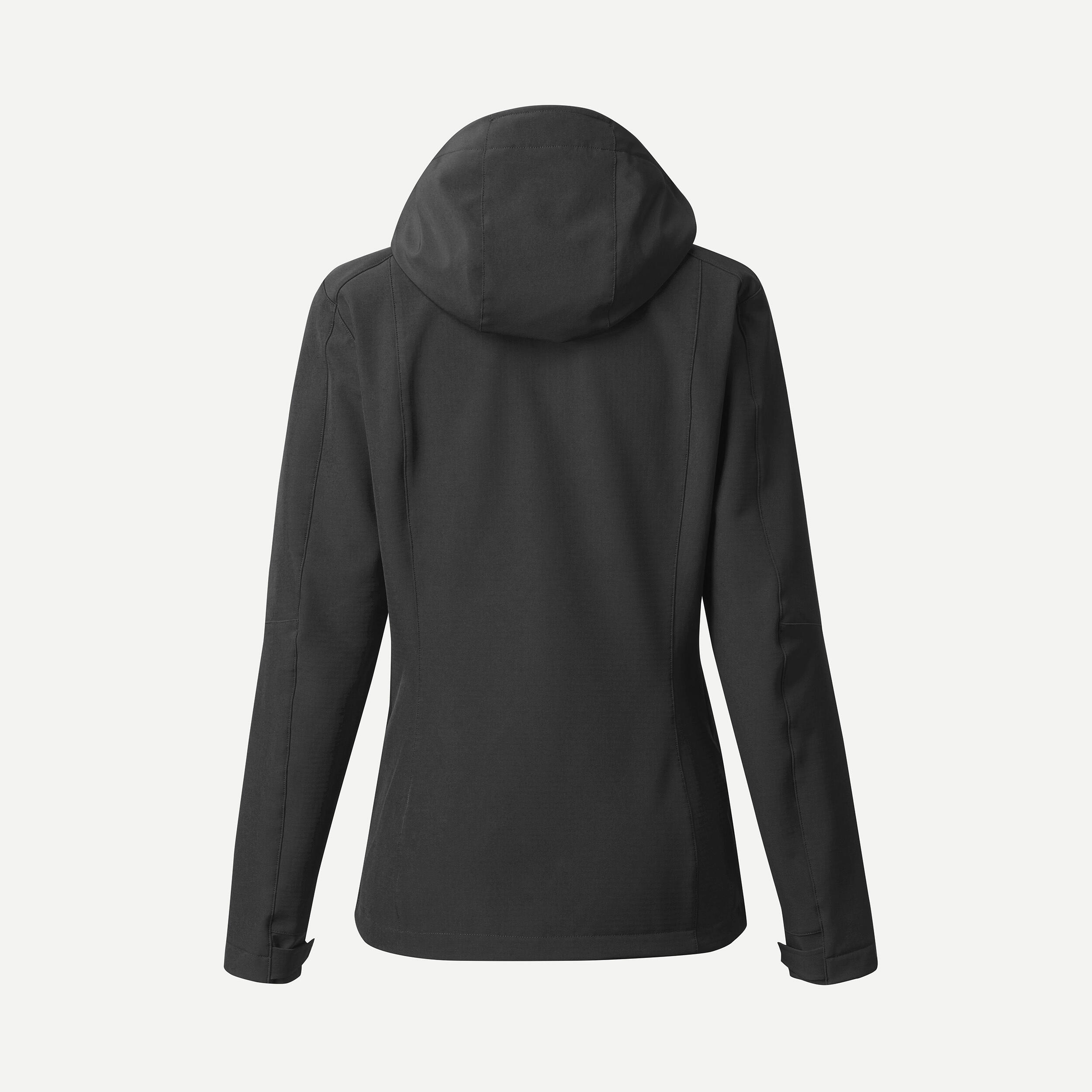 Kadın Outdoor Rüzgar Kesen Softshell Mont - Siyah - MT500