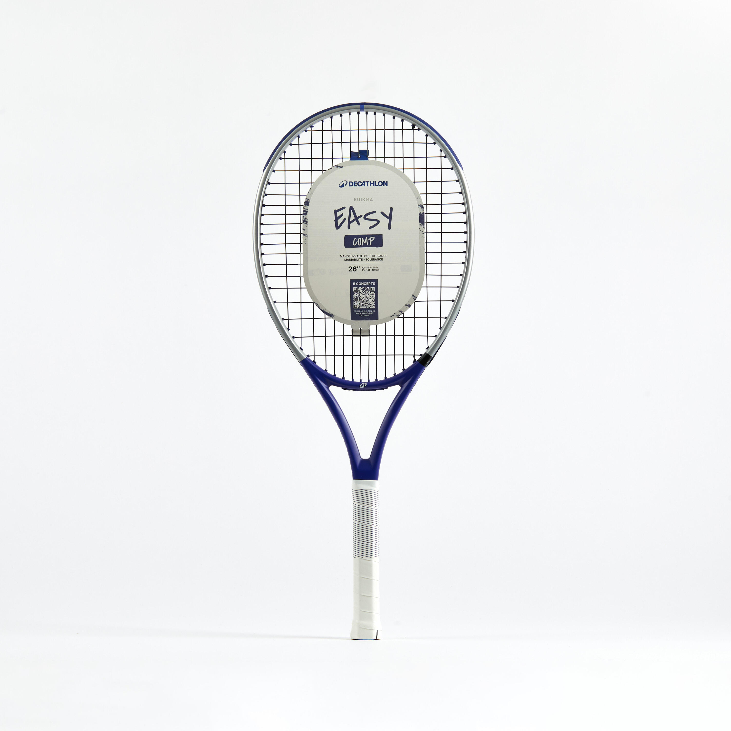 Çocuk Tenis Raketi - 26" - Mor - Easy Comp