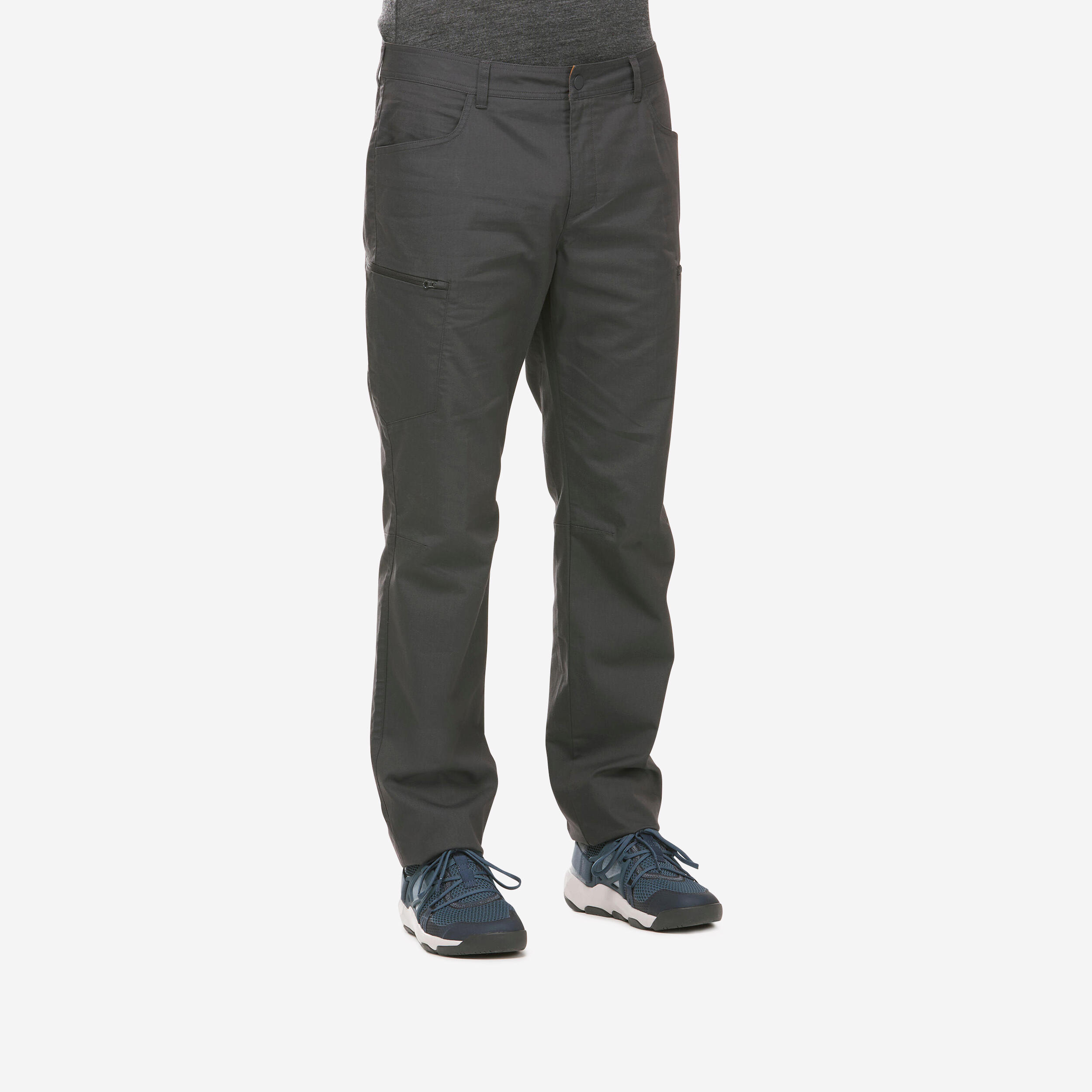 Erkek Outdoor Pantolon - Gri - NH500