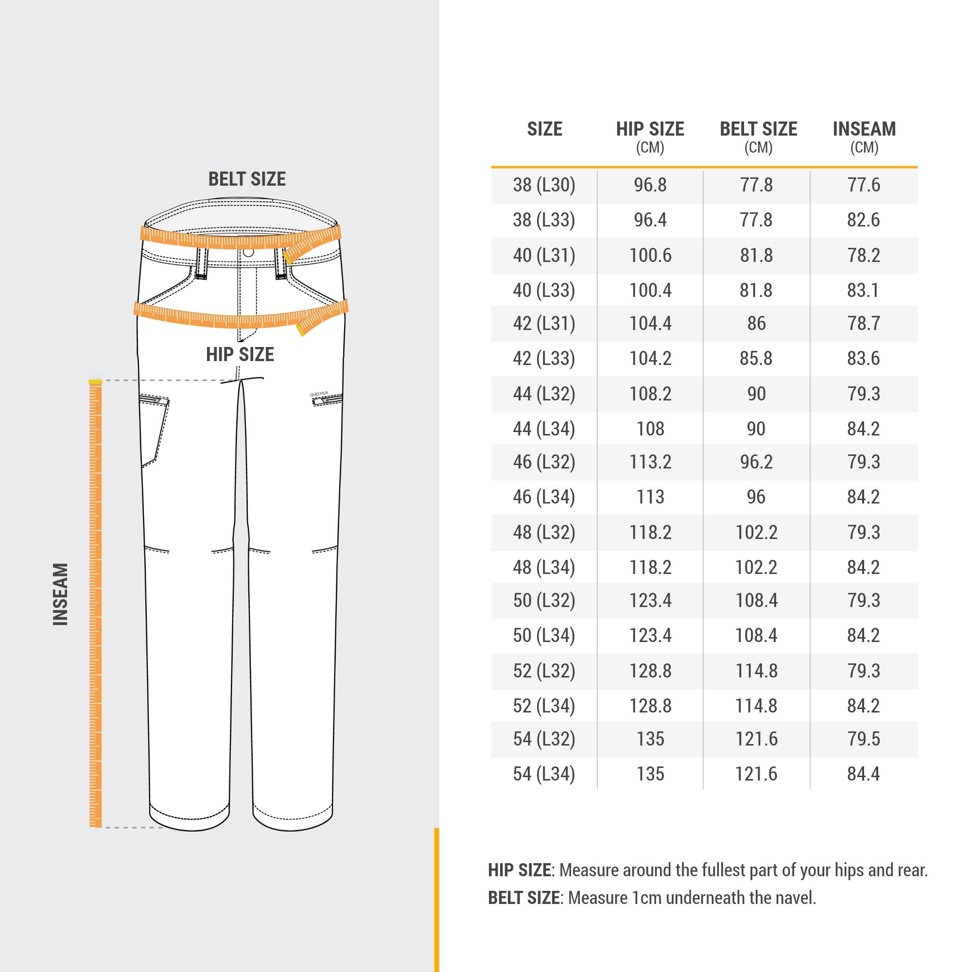 Erkek Outdoor Pantolon - Gri - NH500