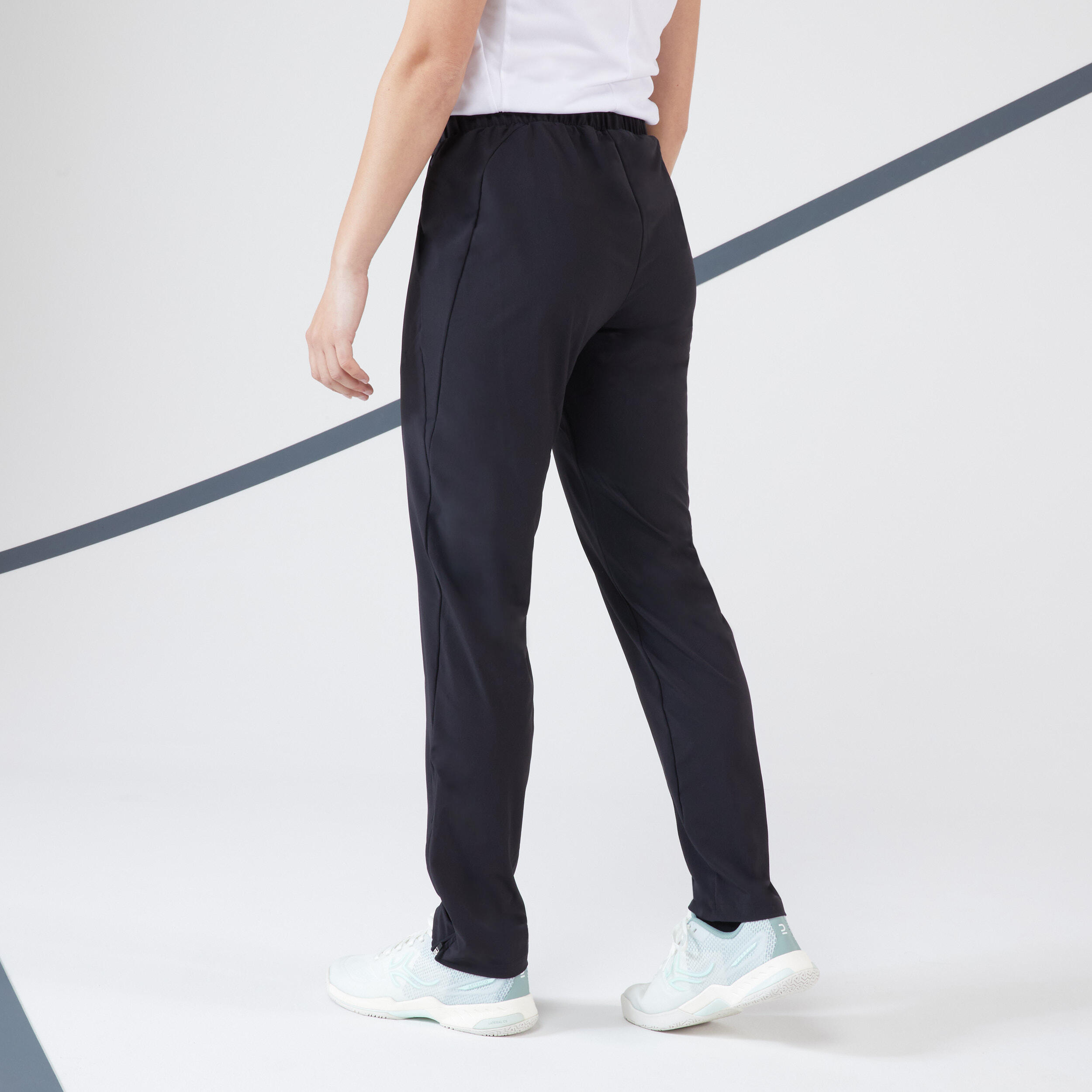 Kadın Tenis Eşofman Altı - Siyah - Light 500