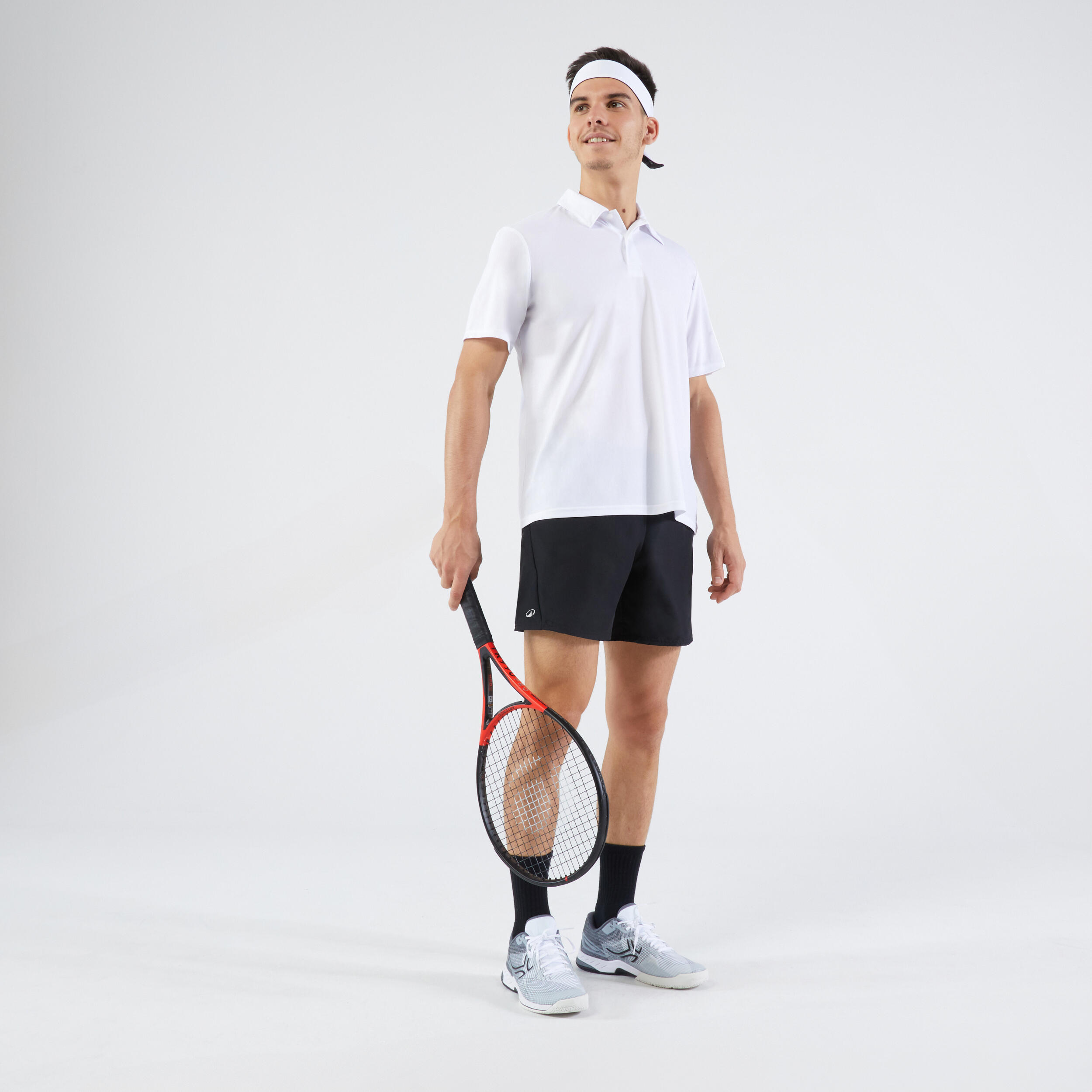 Erkek Tenis Şortu - Siyah - Essential
