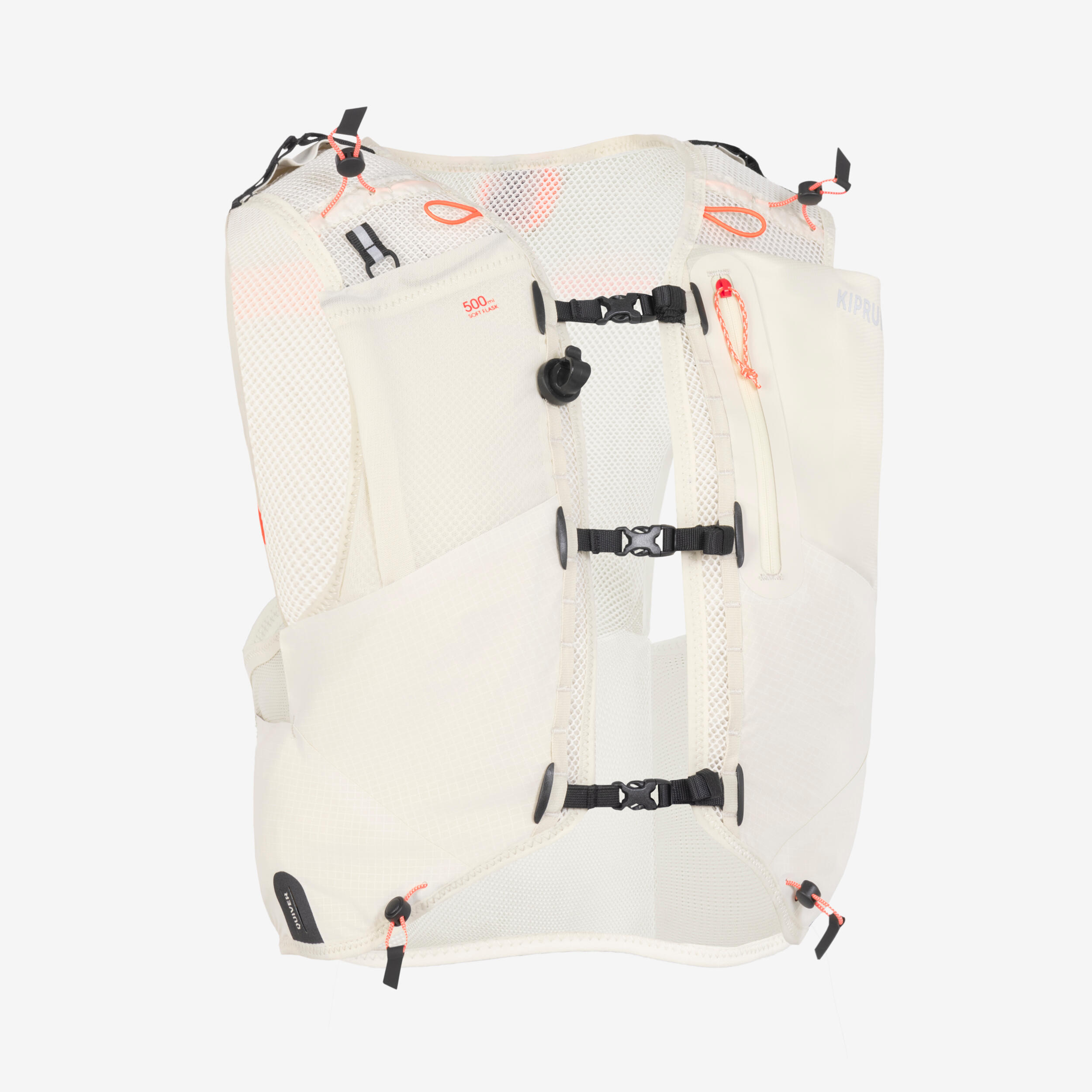 Arazi Koşusu Sırt Çantası - 10 L - Bej- 1 L Suluk - KIPRUN BAG 900