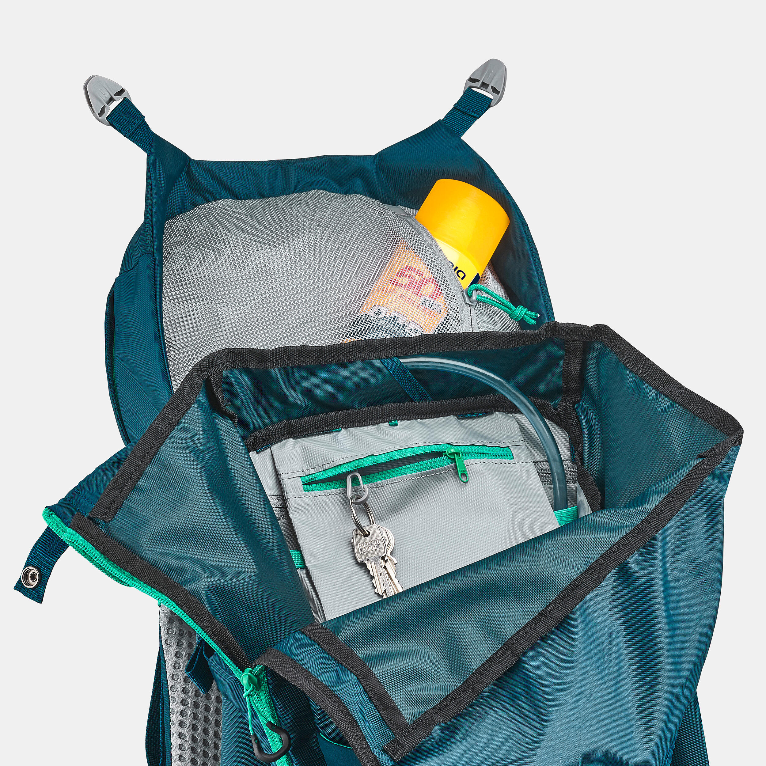Çocuk Outdoor Trekking Sırt Çantası - 40+10L - Kırmızı - MH500