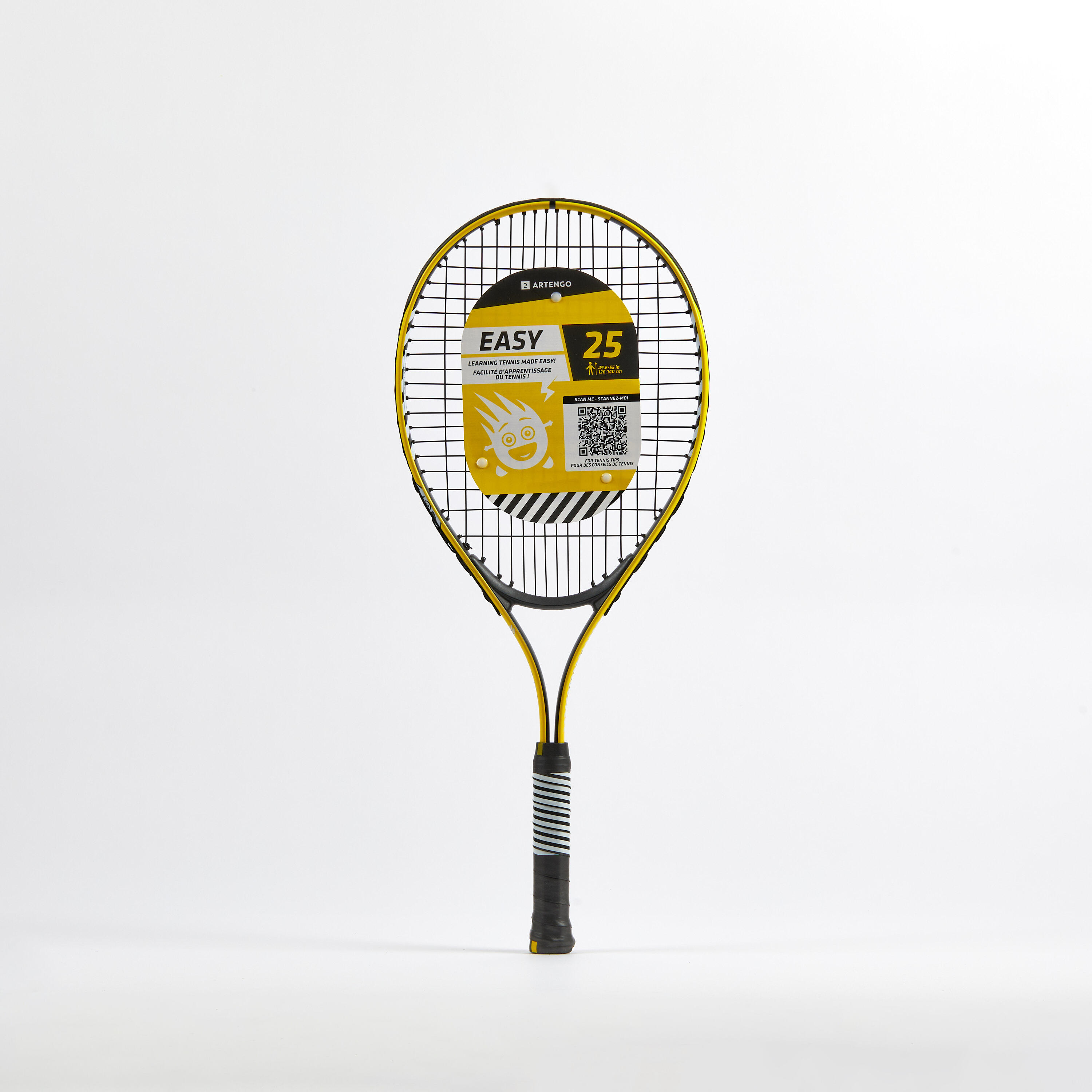 راکت تنیس بچه‌گانه آرتنگو مدل Easy TR130 – سایز ۲۵ اینچ