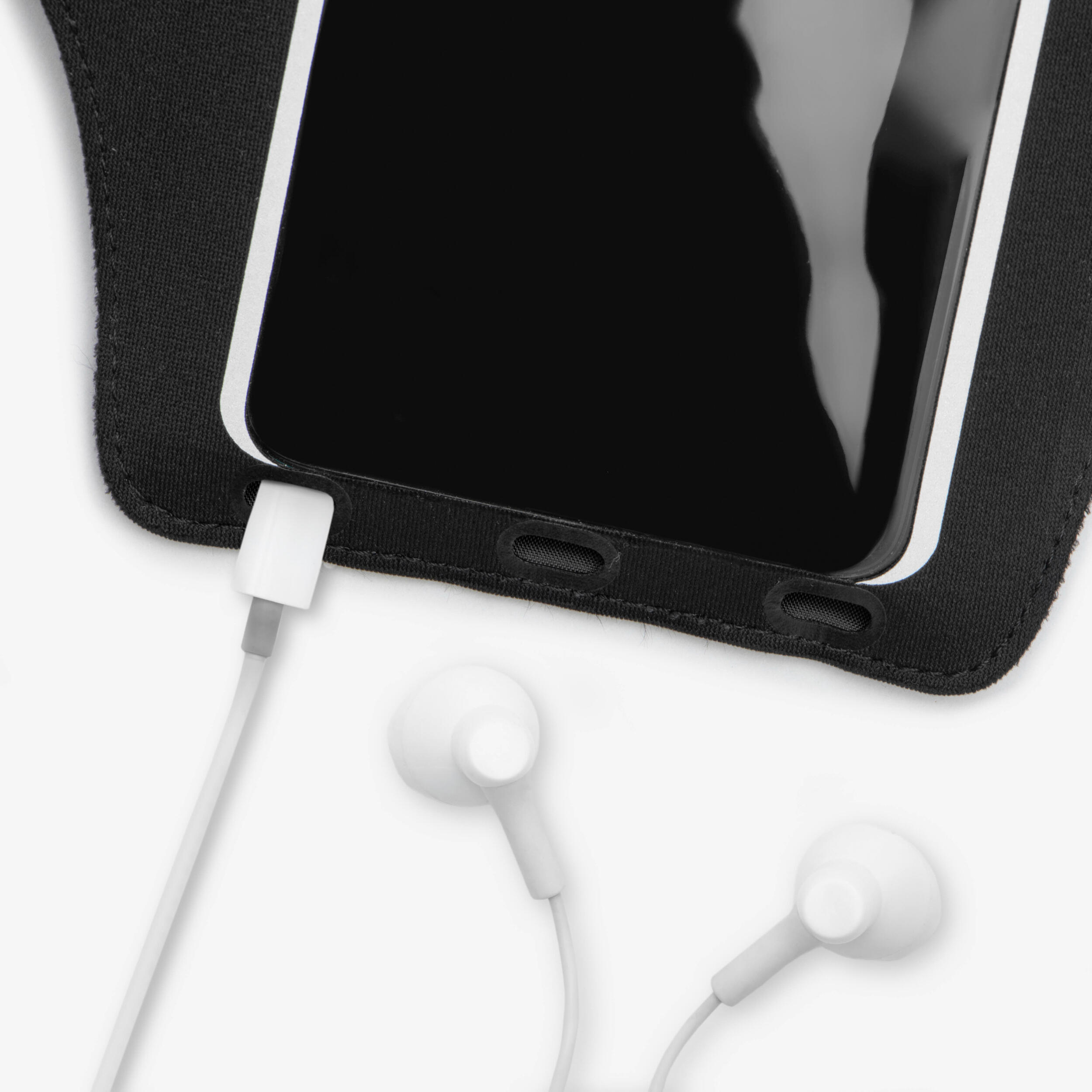 Koşu Kol Bandı / Telefon Tutucu - Büyük - Siyah - Kiprun