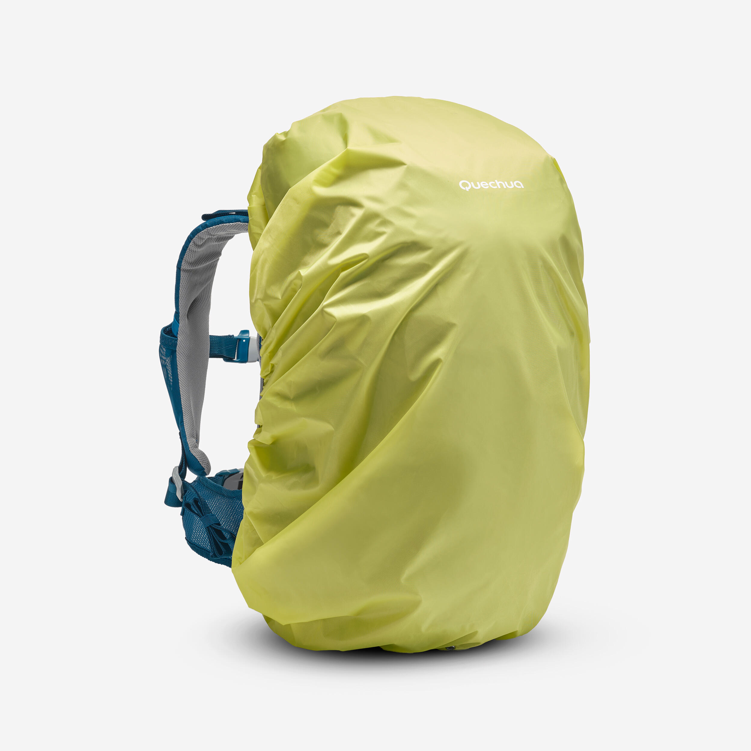 کوله‌پشتی فضای باز بچگانه QUECHUA - مناسب ۷ تا ۱۵ سال - ظرفیت ۲۸ لیتر - رنگ آبی - مدل MH500