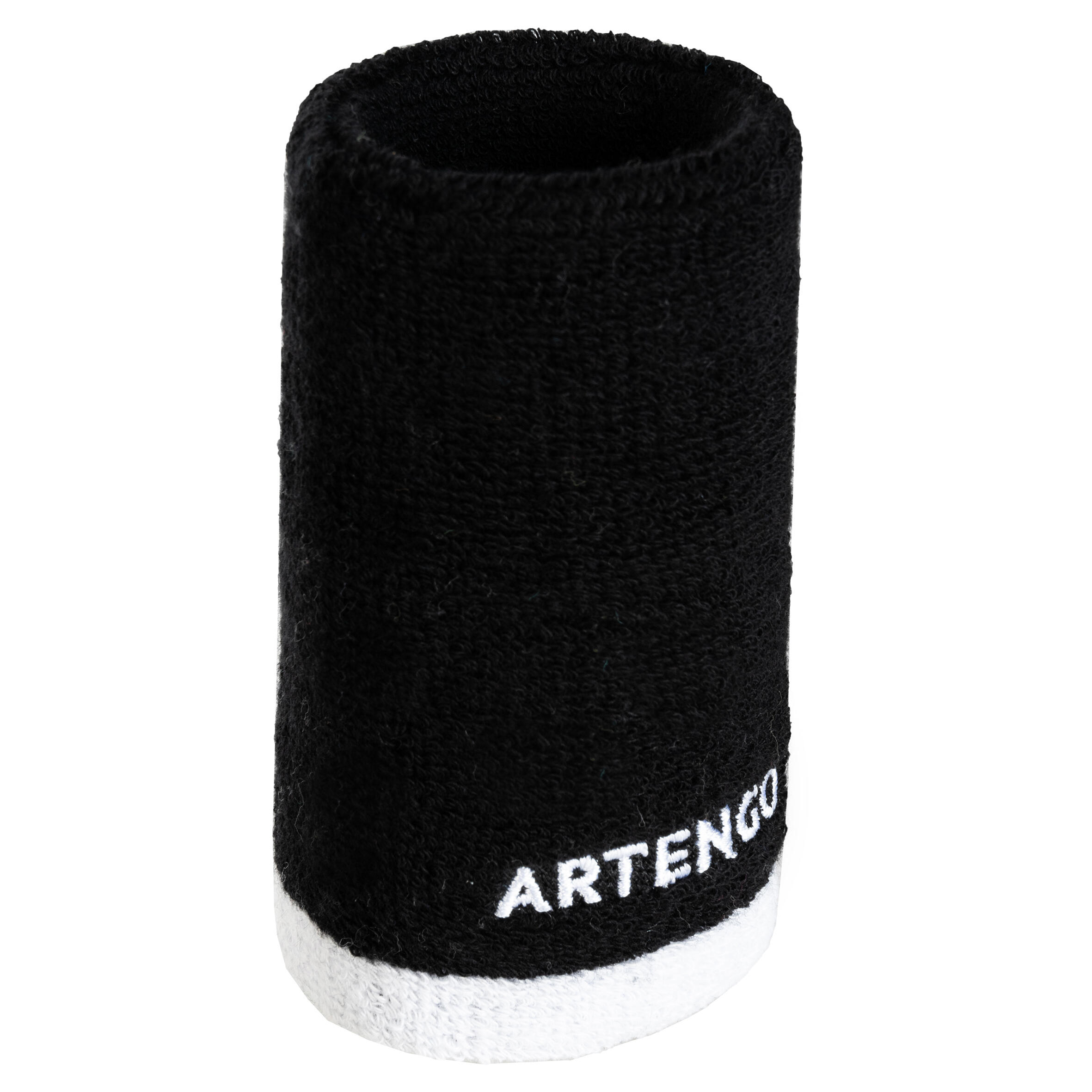 مچبند ورزشی حولهای ARTENGO – مخصوص تنیس – مشکی/سفید – مدل TP100 XL مچبند ورزشی حولهای ARTENGO – مخصوص تنیس – مشکی/سفید – مدل TP100 XL