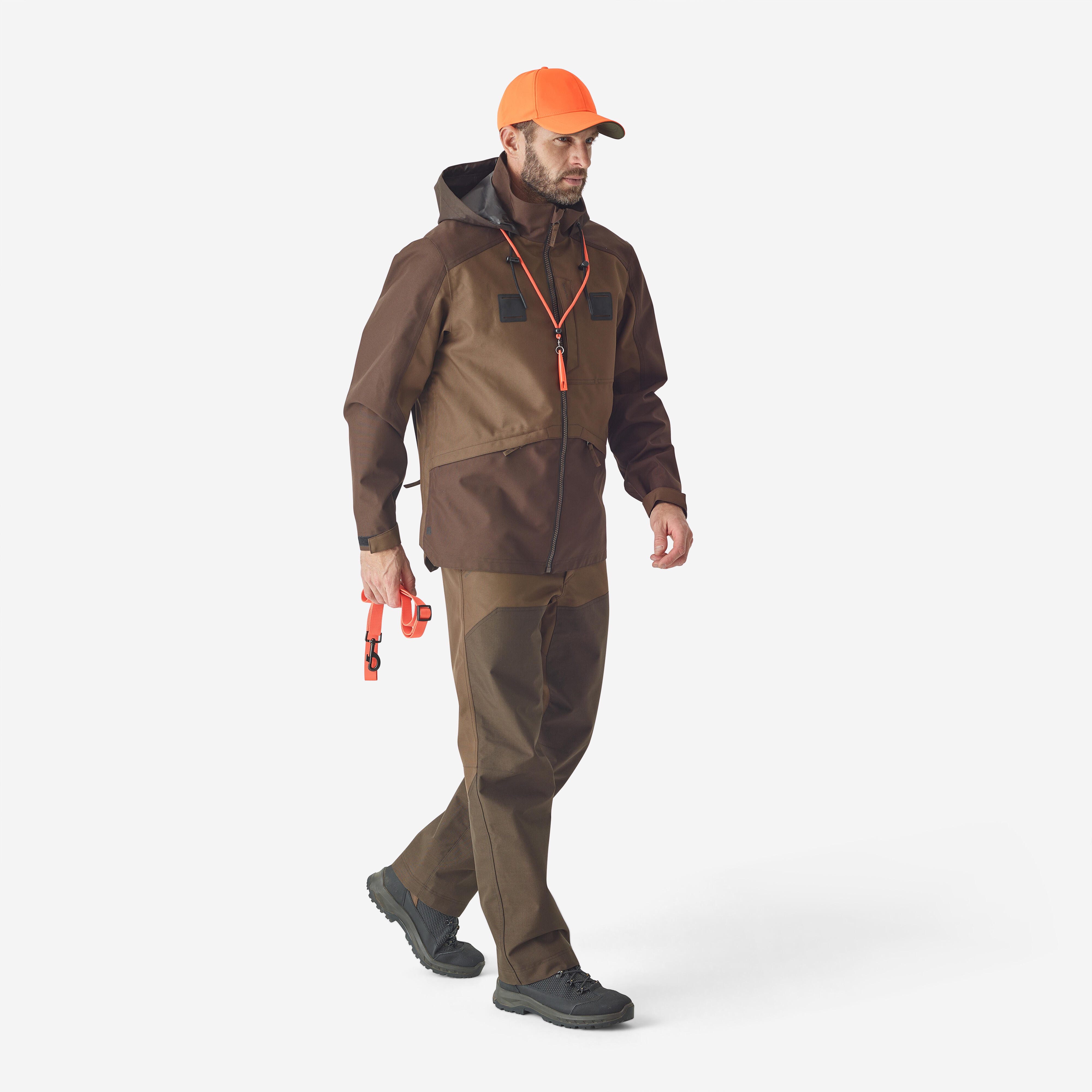 Erkek Kargo Avcı Pantolonu - Kahverengi - Avcılık ve Doğa Gözlemi - Bois 500