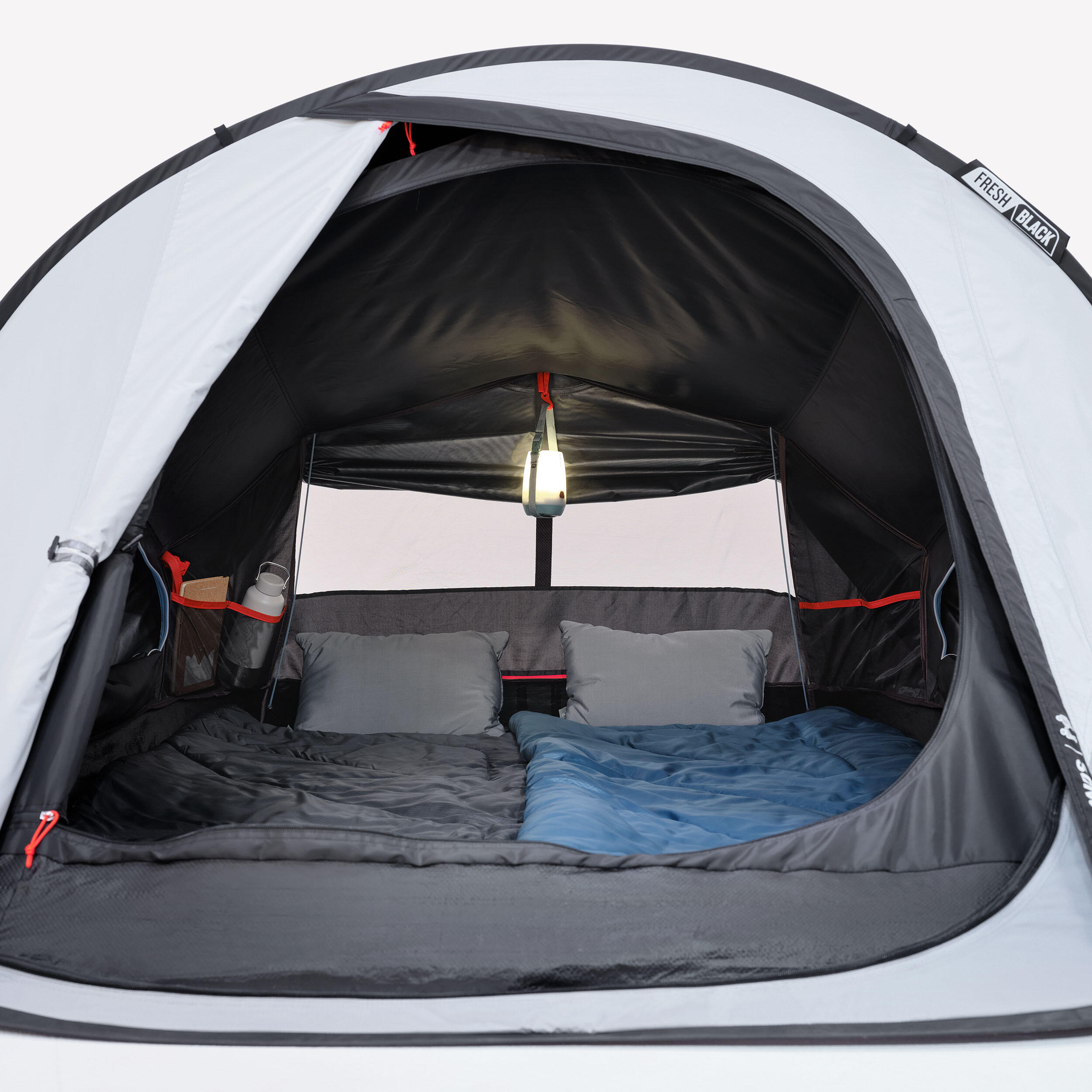 چادر کمپینگ 2 نفره 2 ثانیه Fresh&Black - QUECHUA