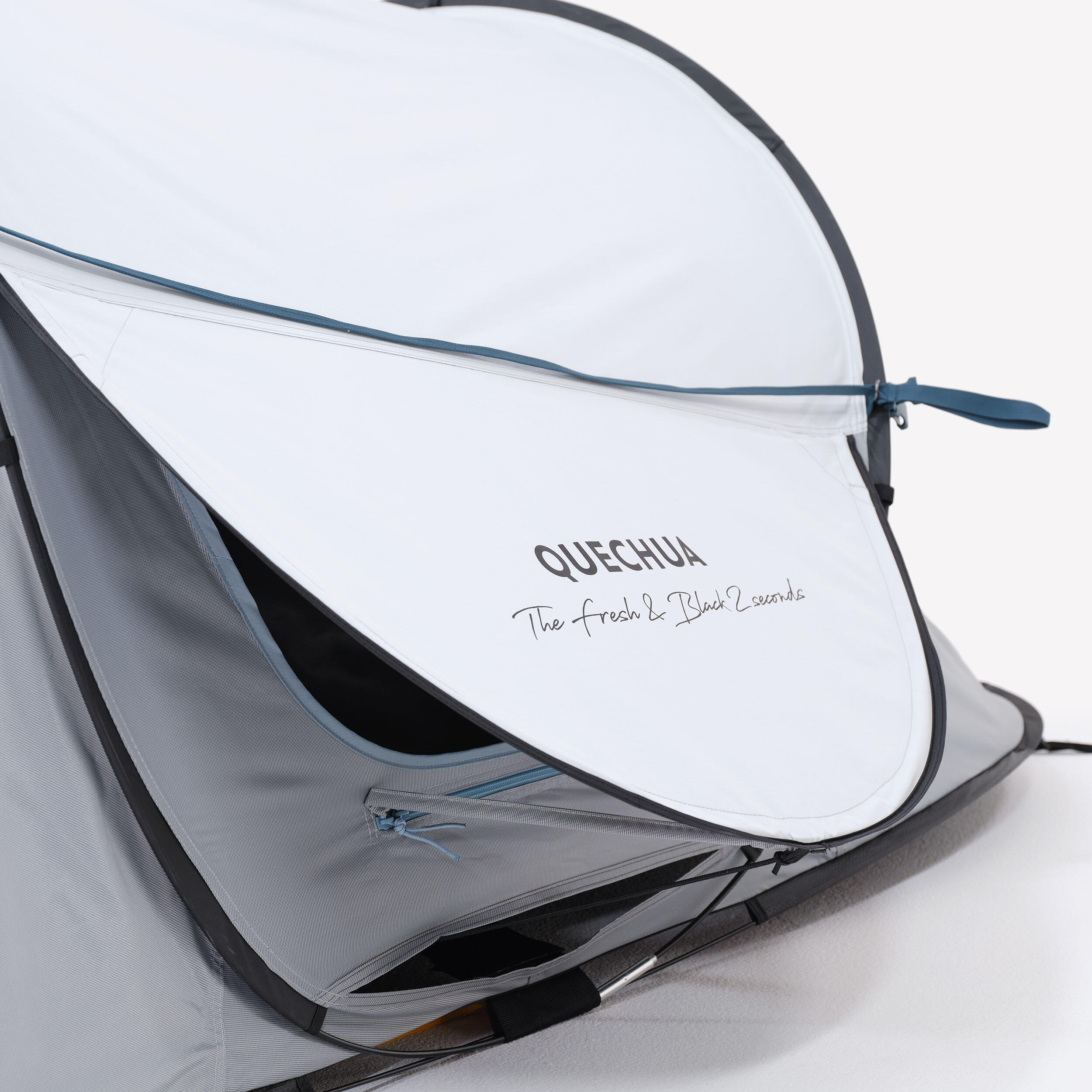 چادر کمپینگ 2 نفره 2 ثانیه Fresh&Black - QUECHUA