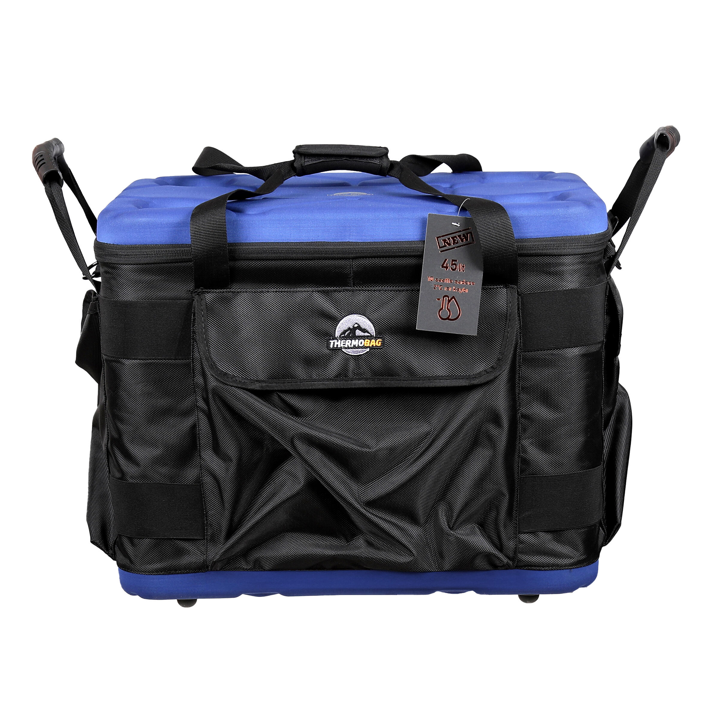 Thermobag Soğutucu Termos Çanta - 45 L - Mavi - Balıkçılık -  8-18 Saat