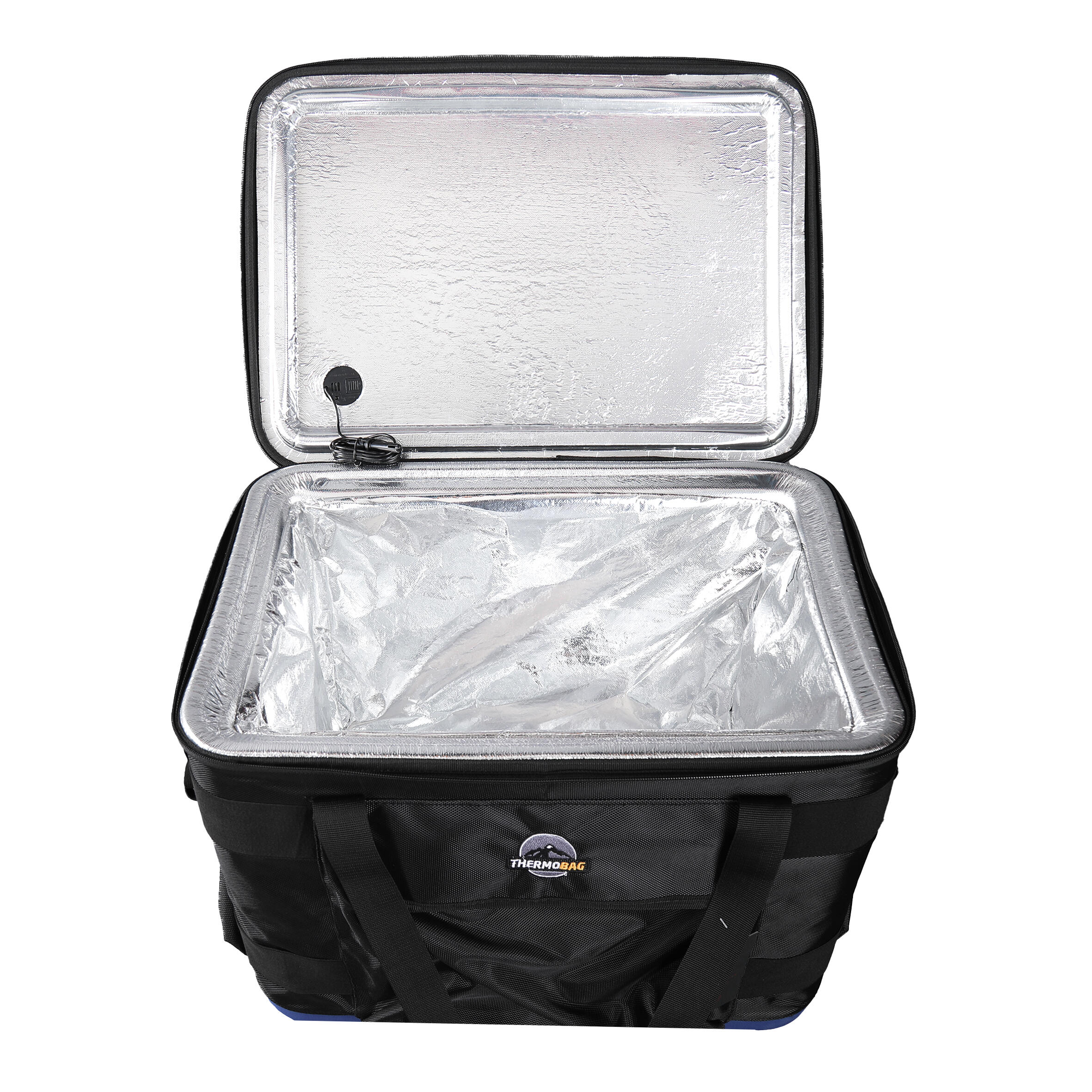کیف خنک نگهدارنده عایق حرارتی ماهیگیری آبی ۴۵ لیتری مدل Thermobag با ماندگاری سرمای ۸ تا ۱۸ ساعت Thermobag Soğutucu Termos Çanta - 45 L - Mavi - Balıkçılık - 8-18 Saat