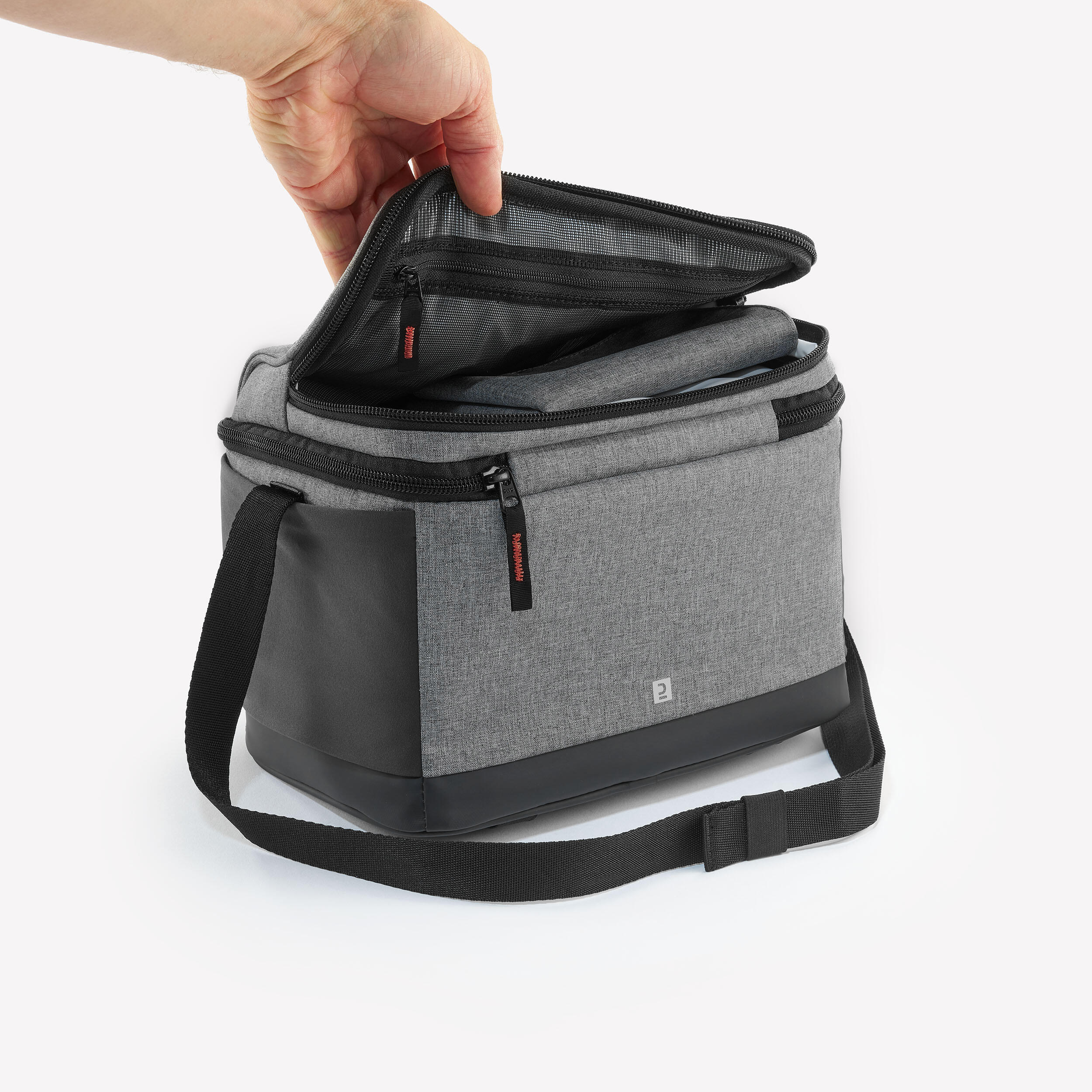 Isı Yalıtımlı Yemek Çantası - Gri - 5 L - 1 Adet Servis Altlığı - 900