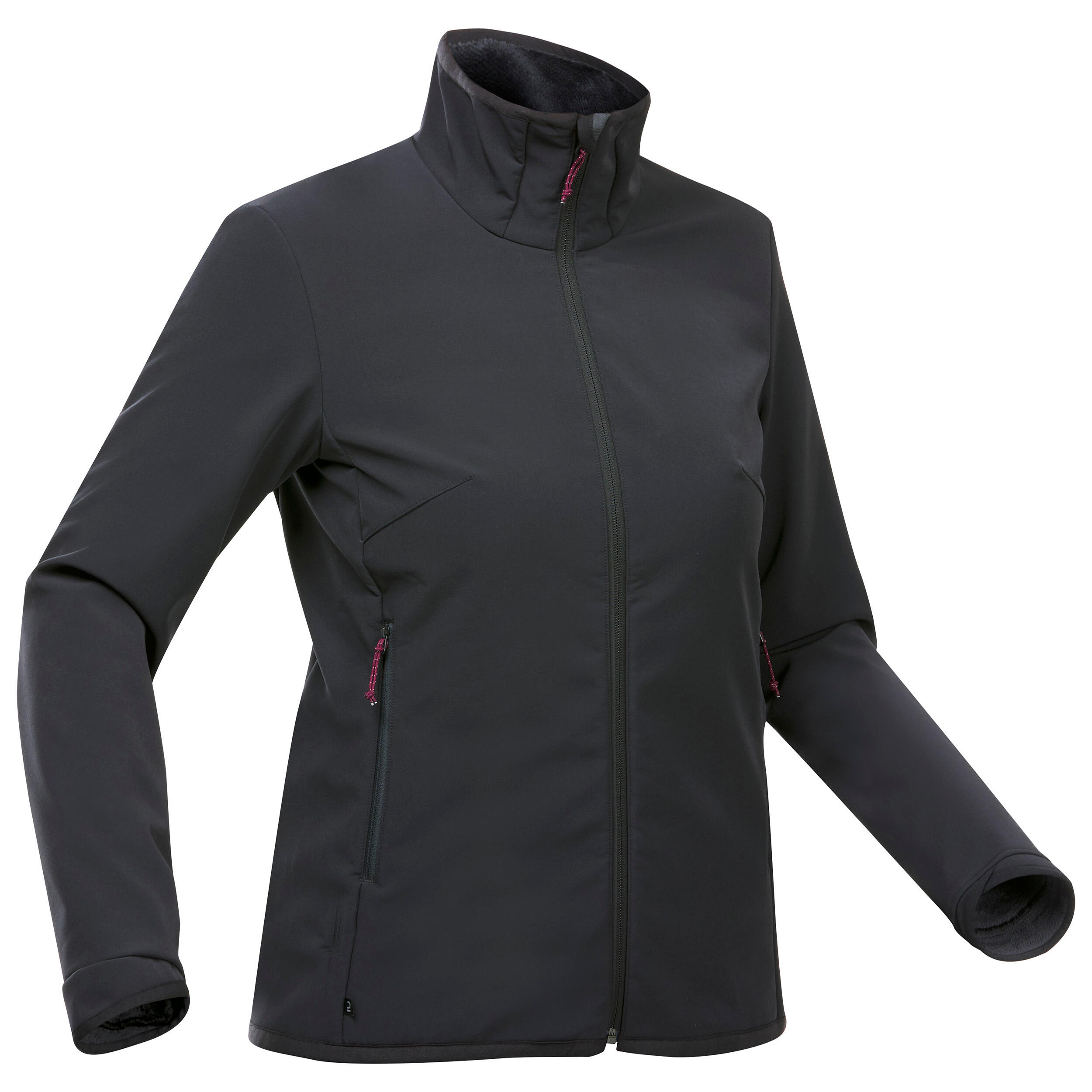 Kadın Outdoor Rüzgar Kesen Softshell Mont - Siyah - MT100