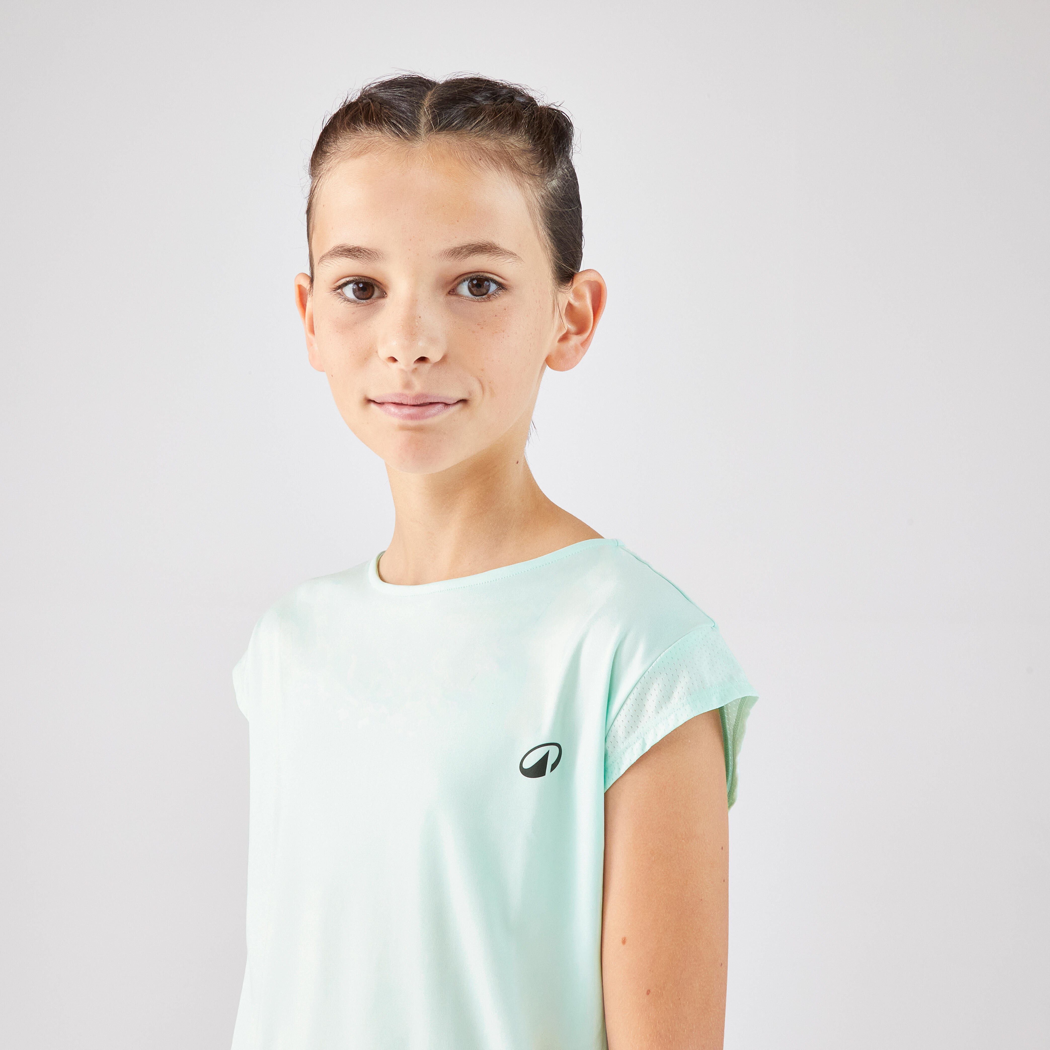 Çocuk Tenis Tişörtü - Yeşil - TTS Soft