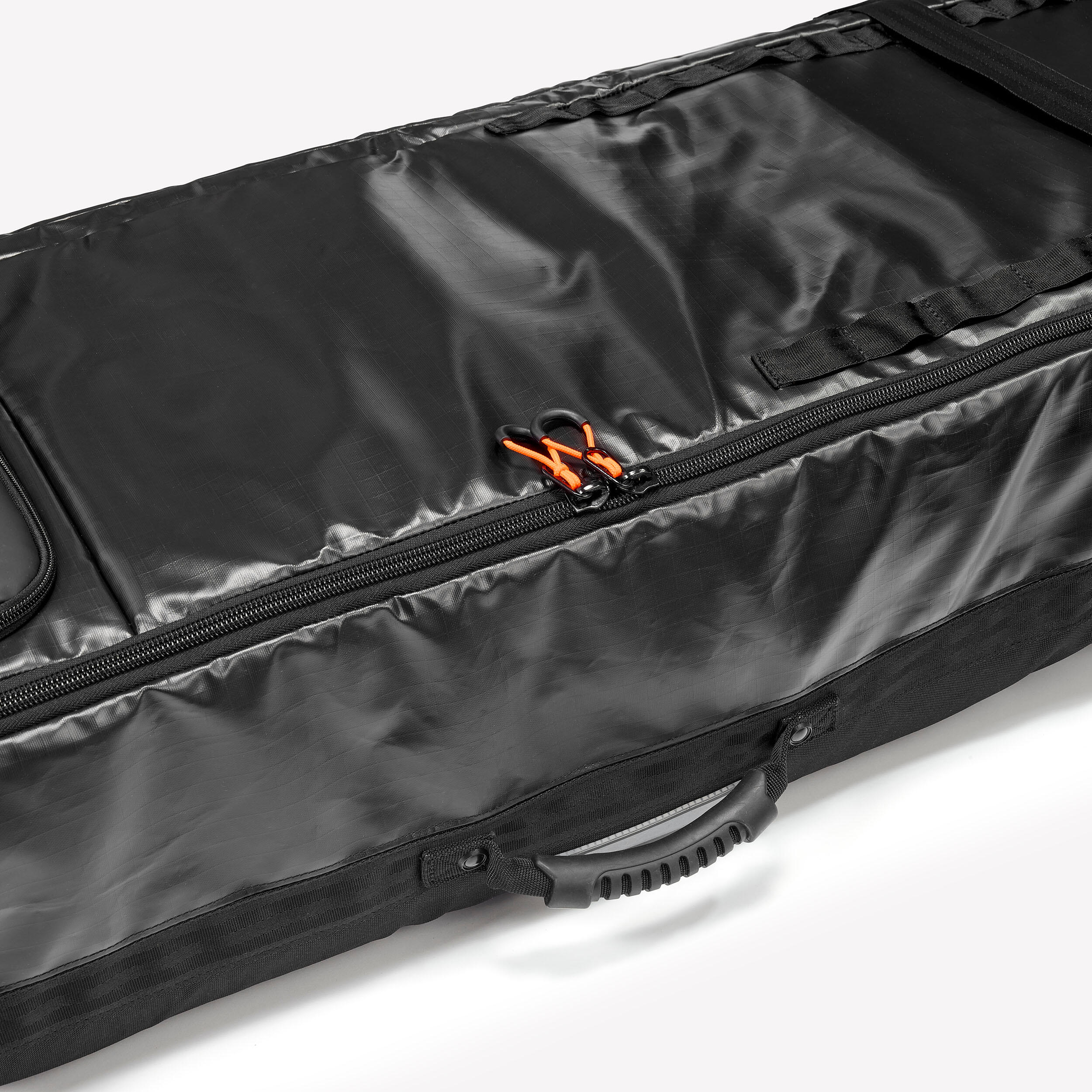 Tekerlekli Kayak/Board Taşıma Kılıfı - 4 Çift Kayak veya 4 Board - Siyah - 900