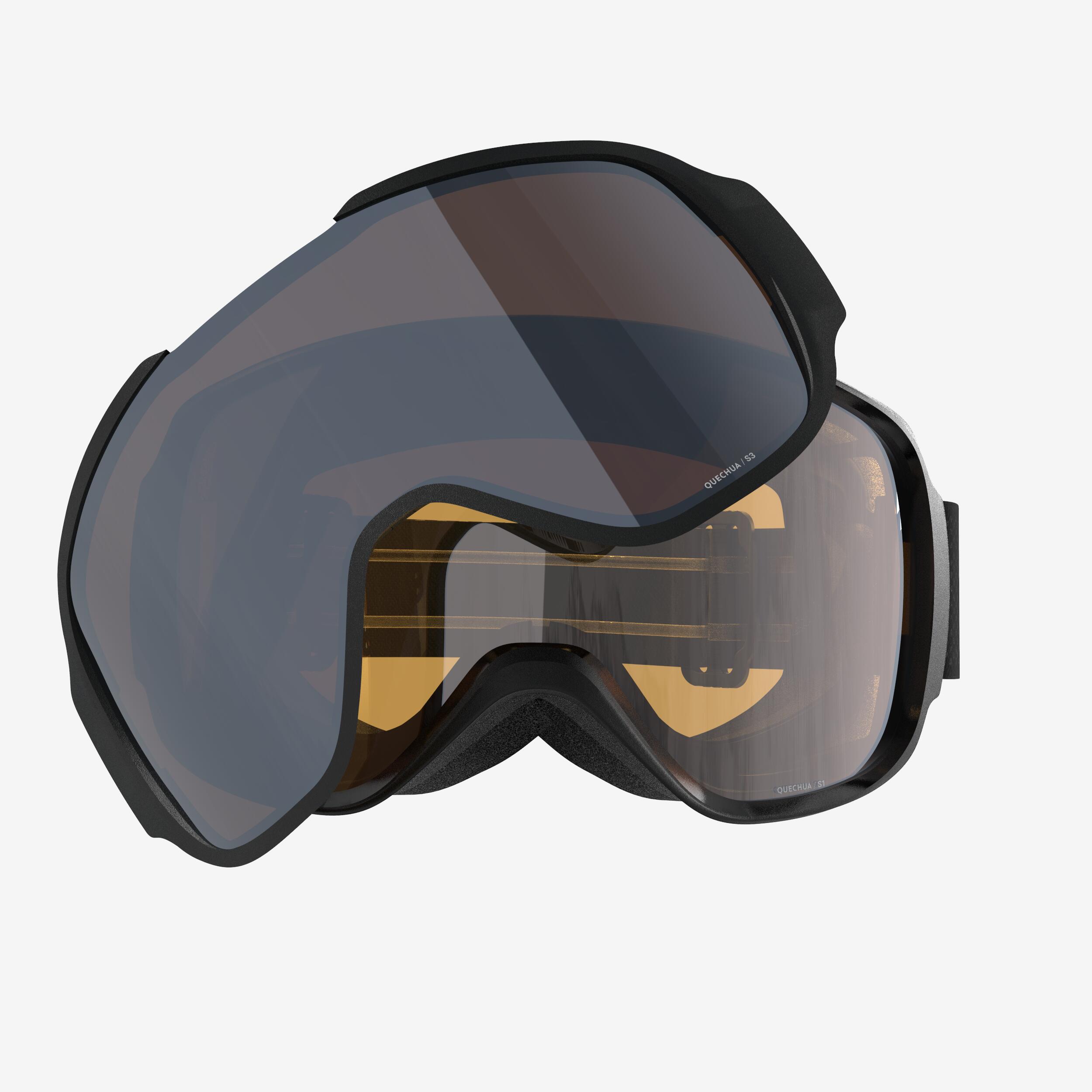 Çocuk/Yetişkin Kayak/Snowboard Maskesi - Gri - G 500 I Çocuk/Yetişkin Kayak/Snowboard Maskesi - Gri - G 500 I