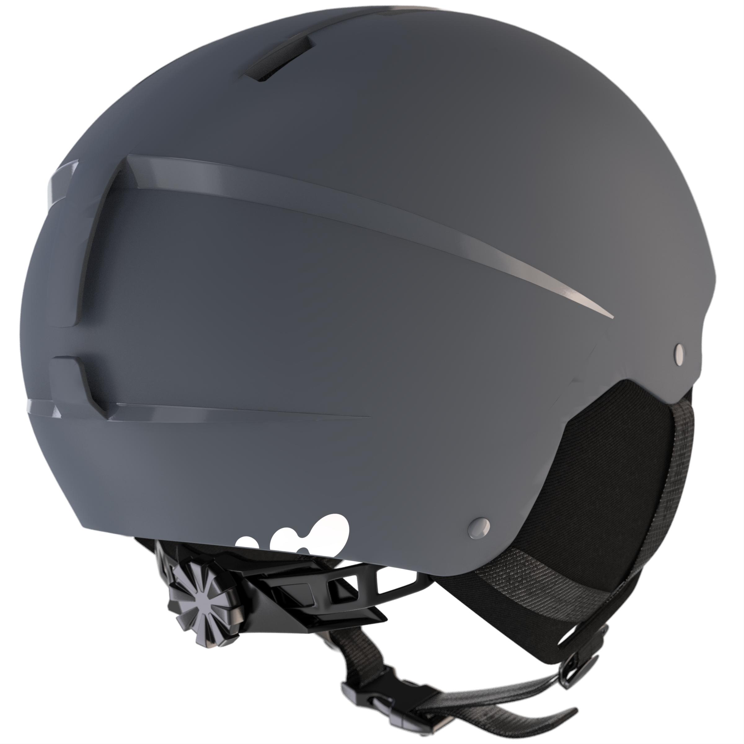 Yetişkin Kayak Kaskı - Gri - H100