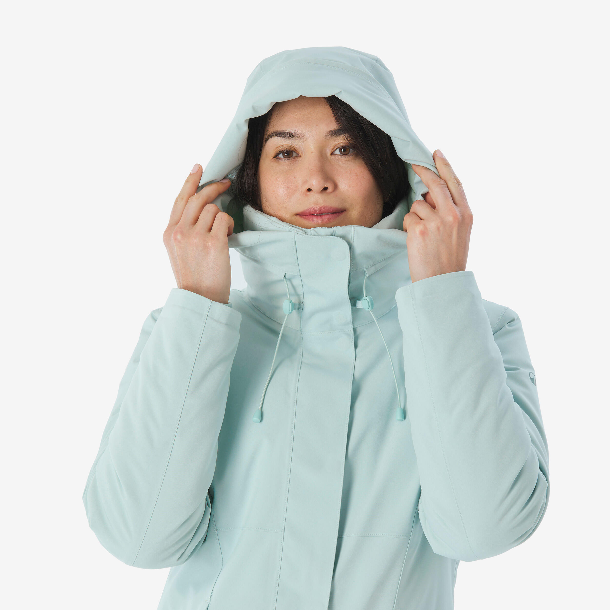 کاپشن زنانه ضدآب Outdoor – مدل NH500 – رنگ سبز – مناسب تا ‑۱۰ °C