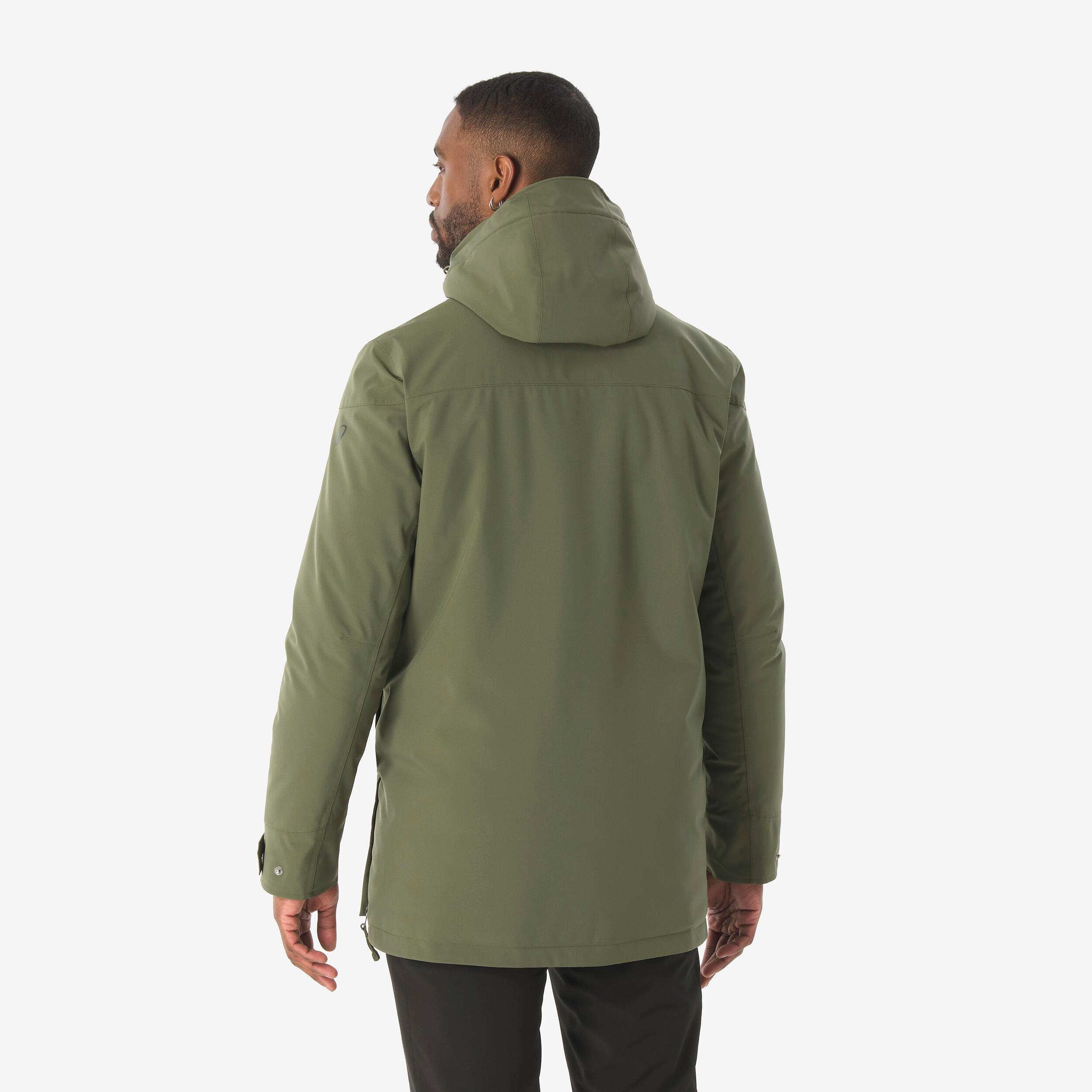 Erkek Sıcak Tutan Outdoor Yağmurluk - Yeşil - NH500 -10 °C
