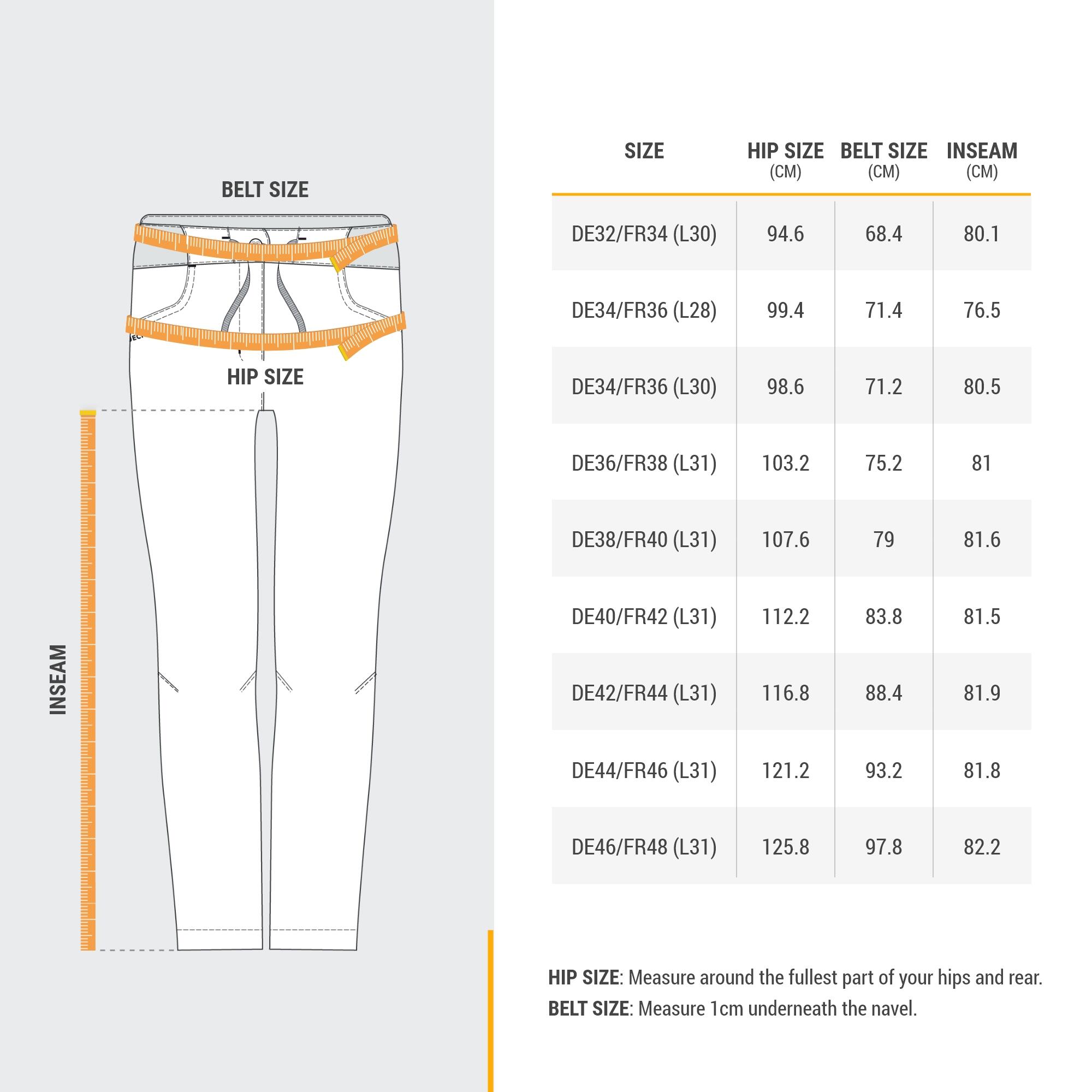 Kadın Sıcak Tutan Outdoor Pantolon - Siyah - NH100