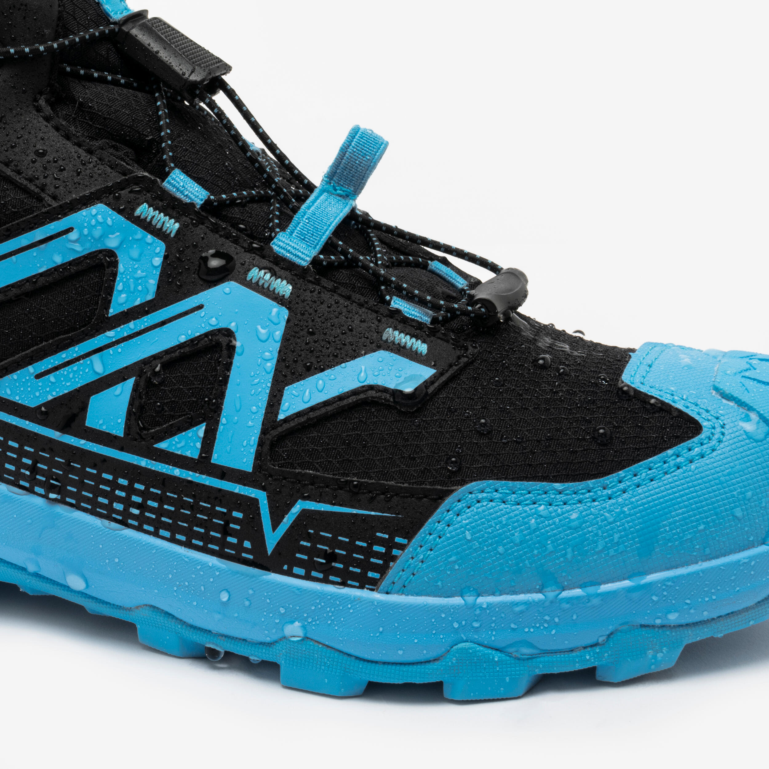 Çocuk Outdoor Su Geçirmez Bot - Mavi - Crossrock کفش کودکانه ضدآب برند Quechua مدل Crossrock – رنگ آبی
