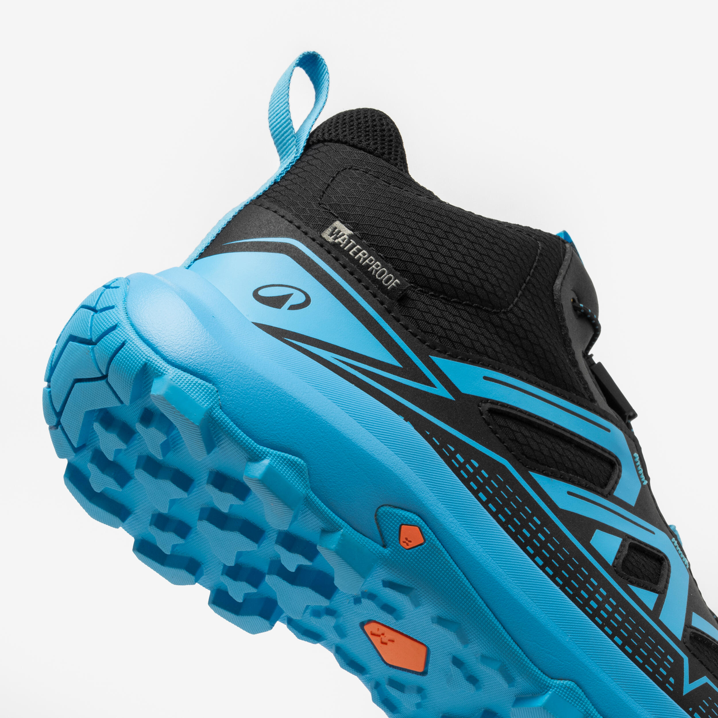 Çocuk Outdoor Su Geçirmez Bot - Mavi - Crossrock کفش کودکانه ضدآب برند Quechua مدل Crossrock – رنگ آبی