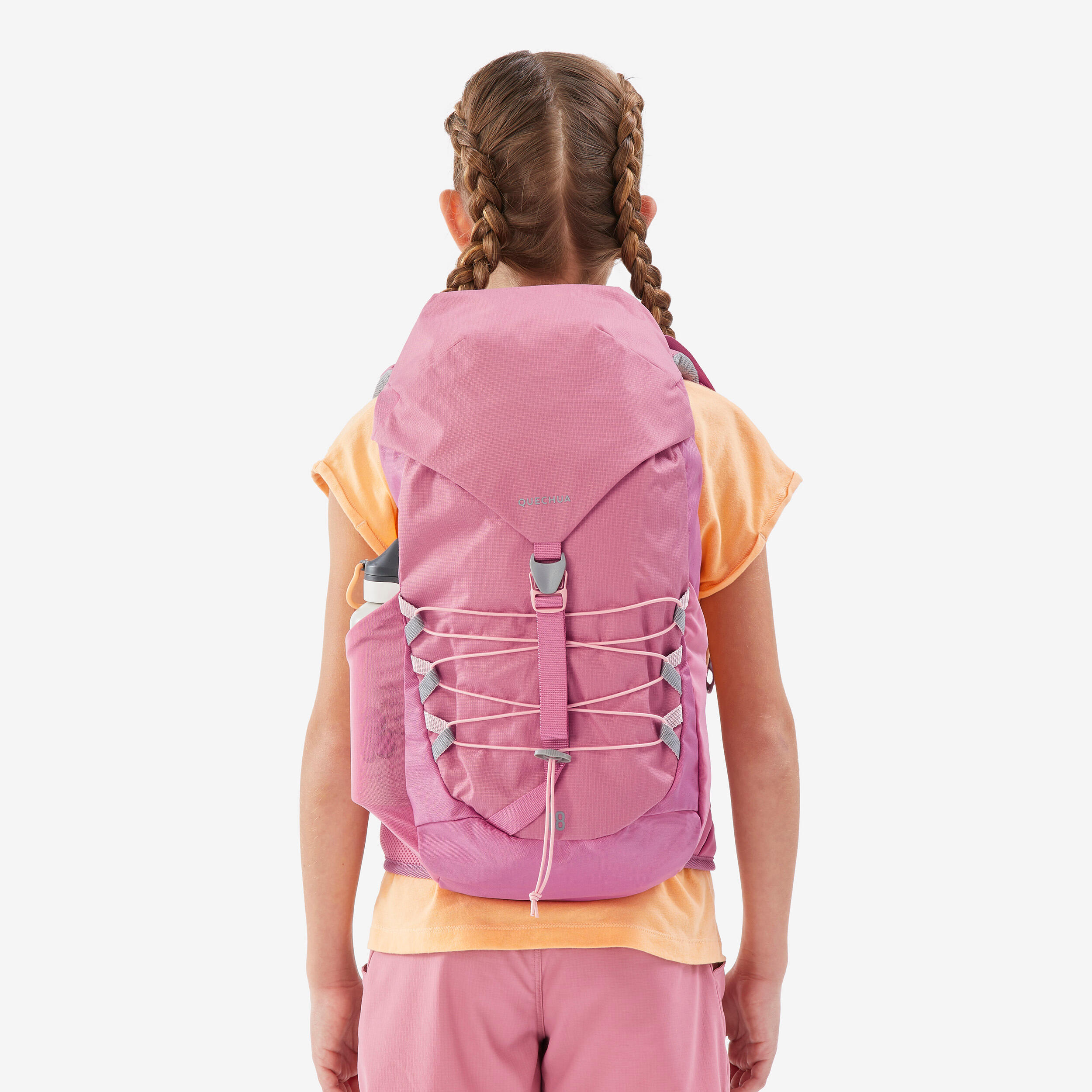 Çocuk Outdoor Sırt Çantası - 7/15 Yaş - 18 L - Pembe - MH500