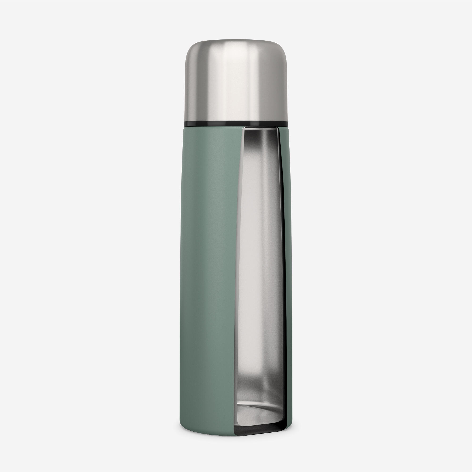 Outdoor Paslanmaz Çelik Termos - 1 L - Yeşil