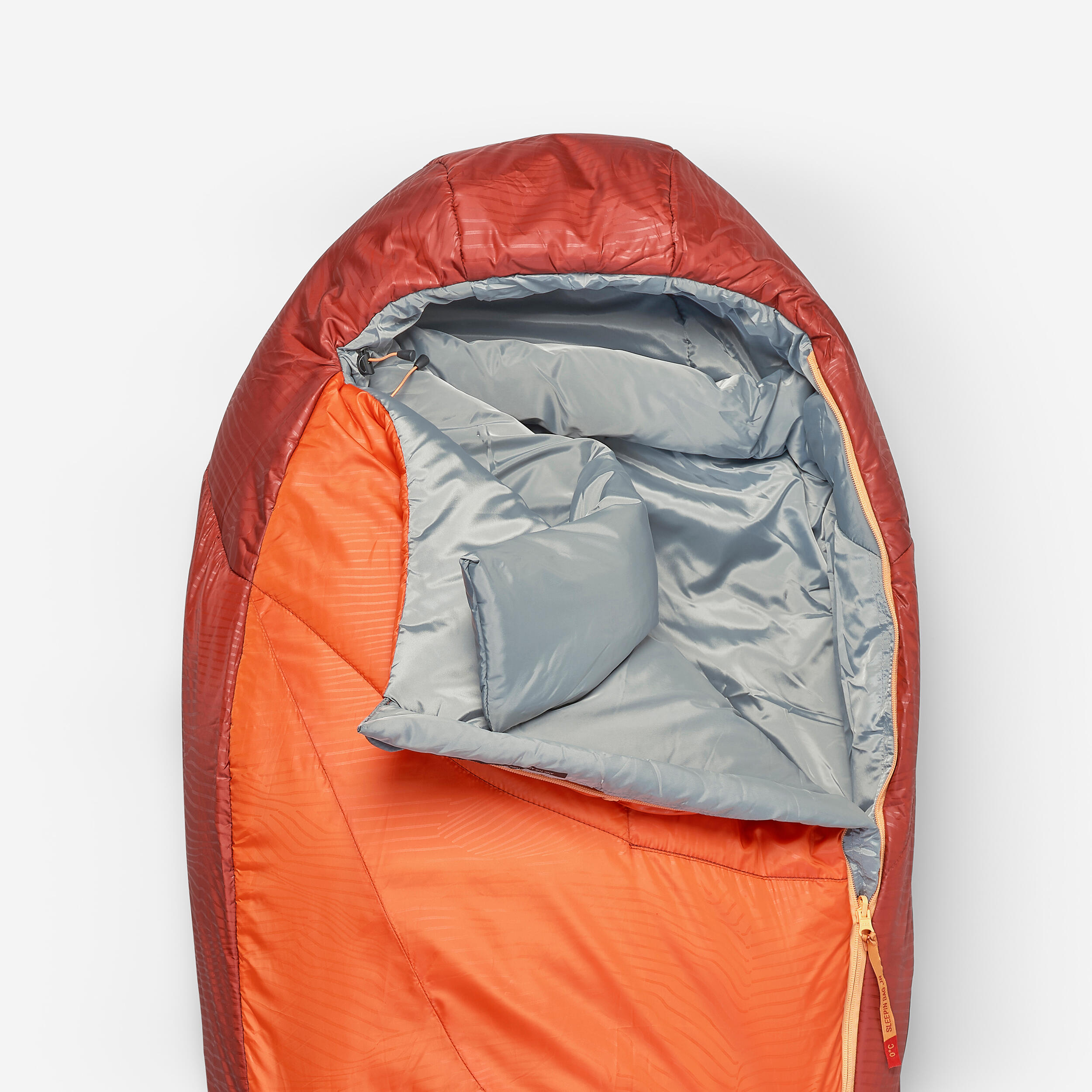 کیسه خواب کودکان (اوتدور) - رنگ نارنجی - دمای راحتی ۰ درجه سانتیگراد Çocuk Outdoor Uyku Tulumu - Turuncu - 0 °C Konfor