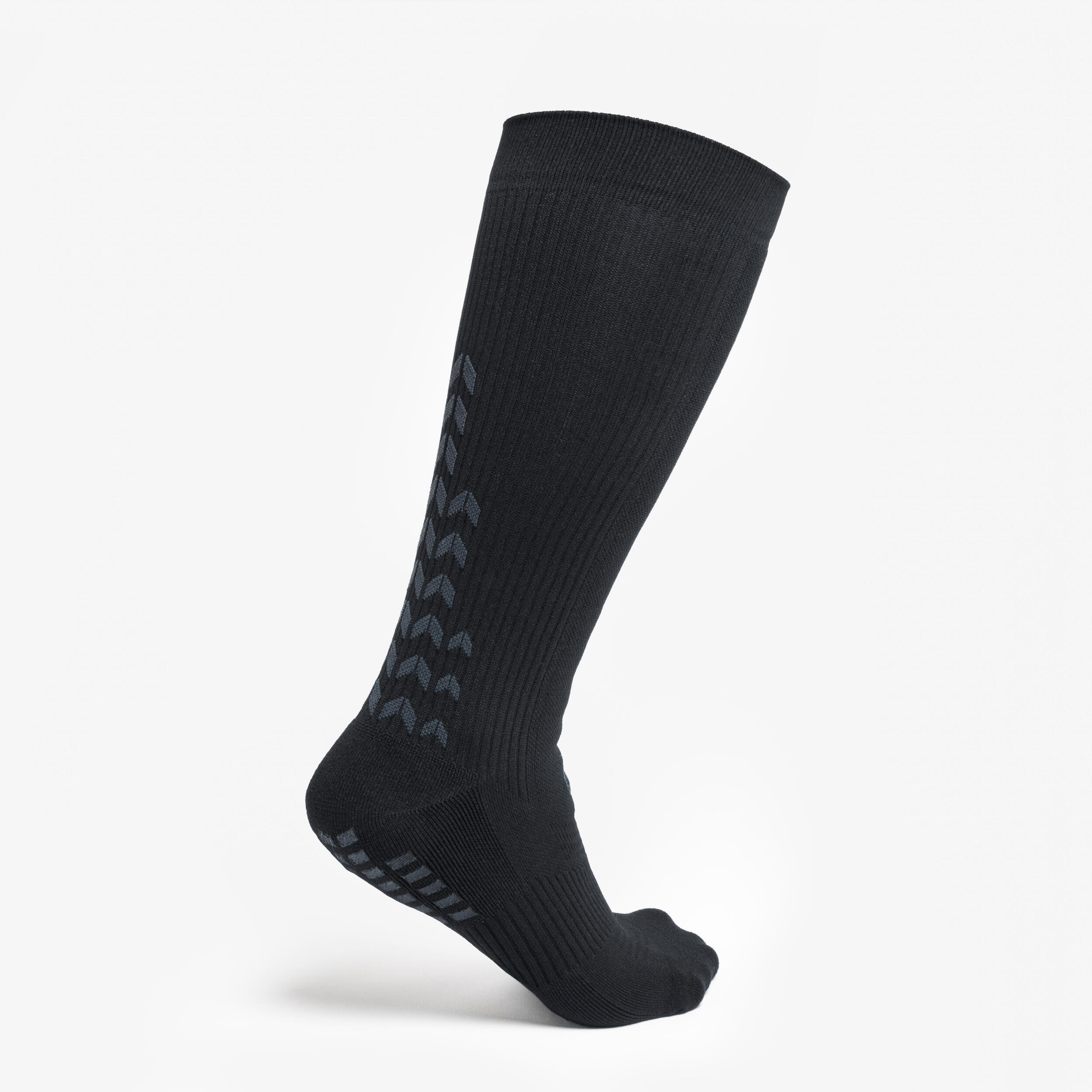 جوراب فوتبال بزرگسال – مشکی – Viralto II Mid