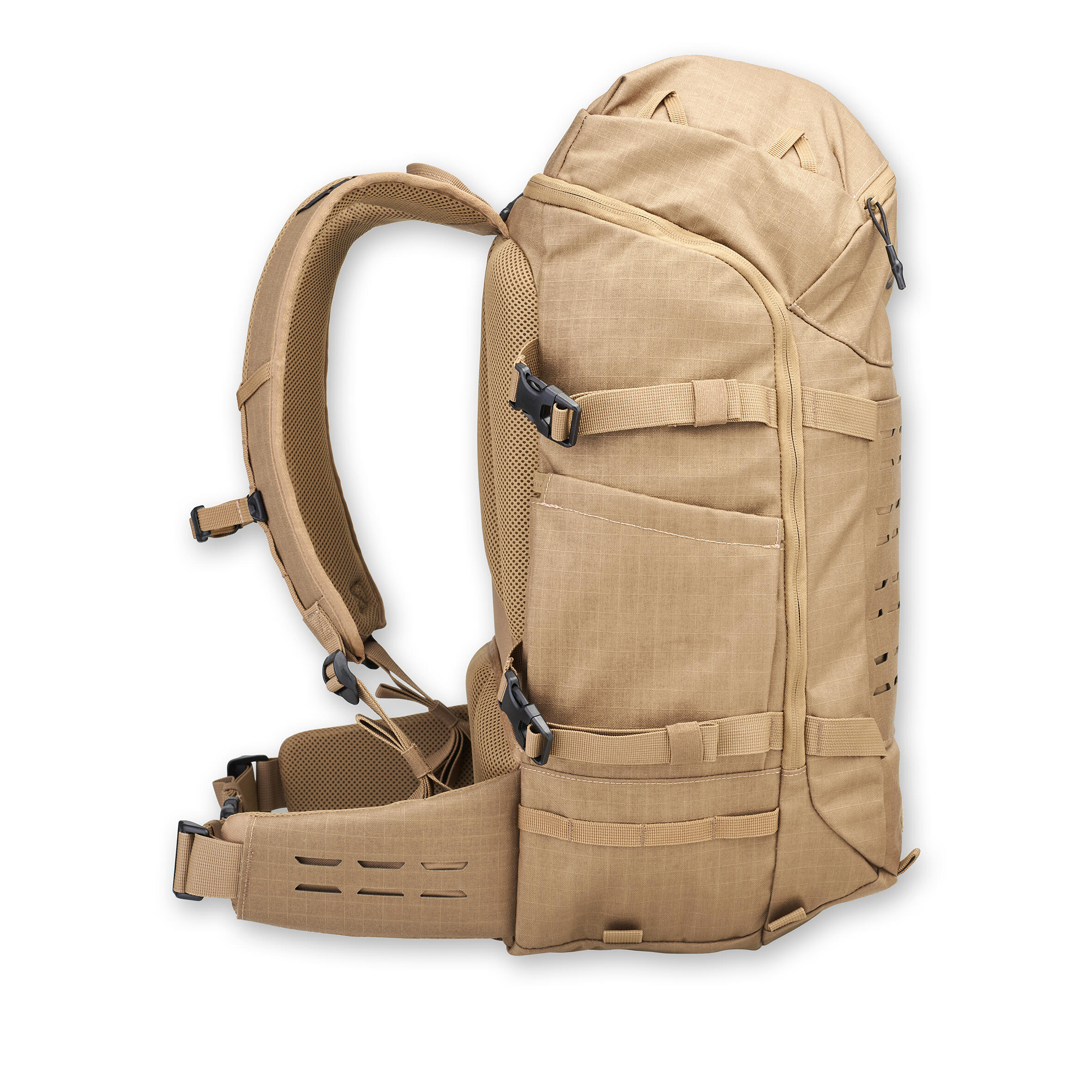 Sırt Çantası - Açık Kahverengi - Avcılık ve Doğa Gözlemi - 40 L - Wild 500