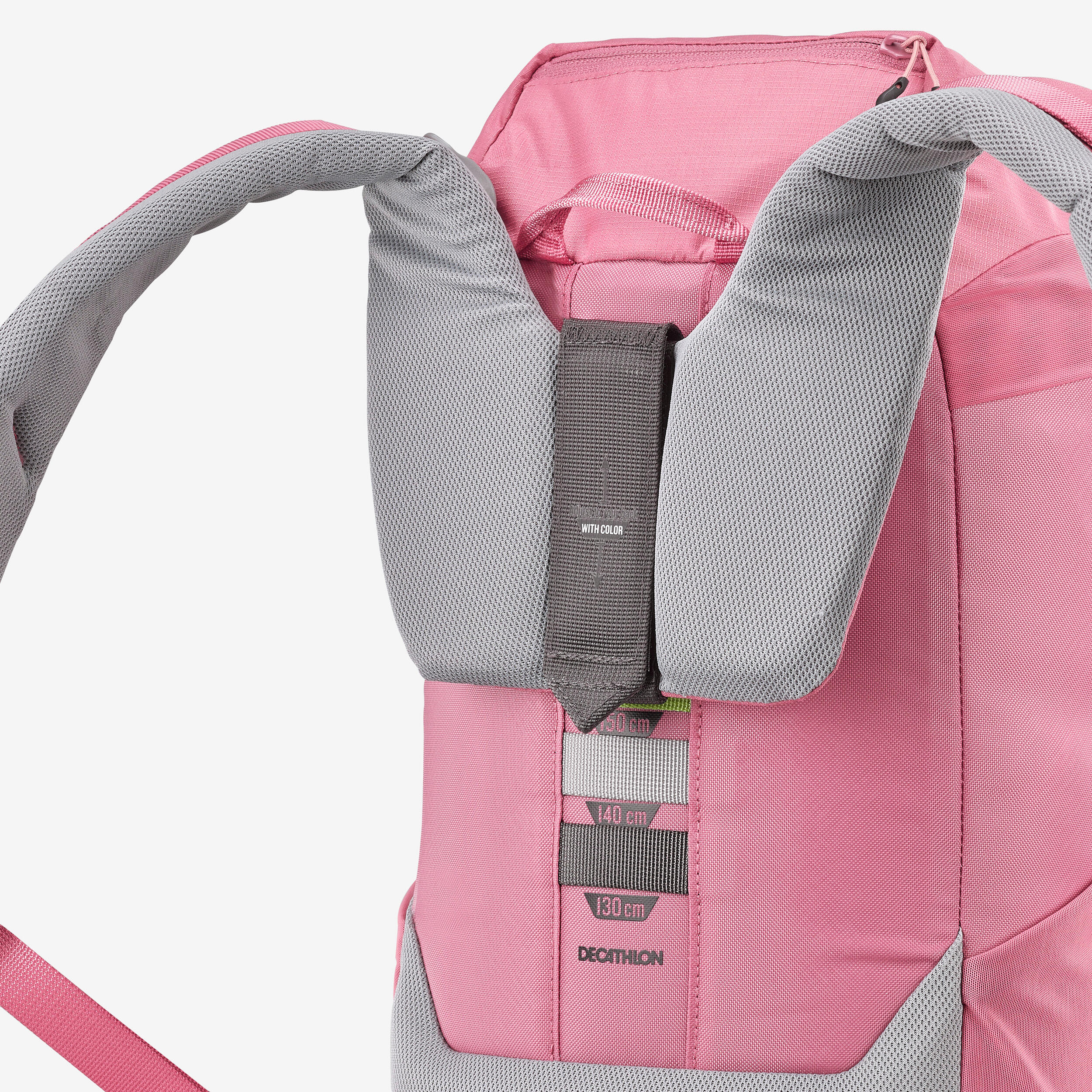 Çocuk Outdoor Sırt Çantası - 7/15 Yaş - 18 L - Pembe - MH500