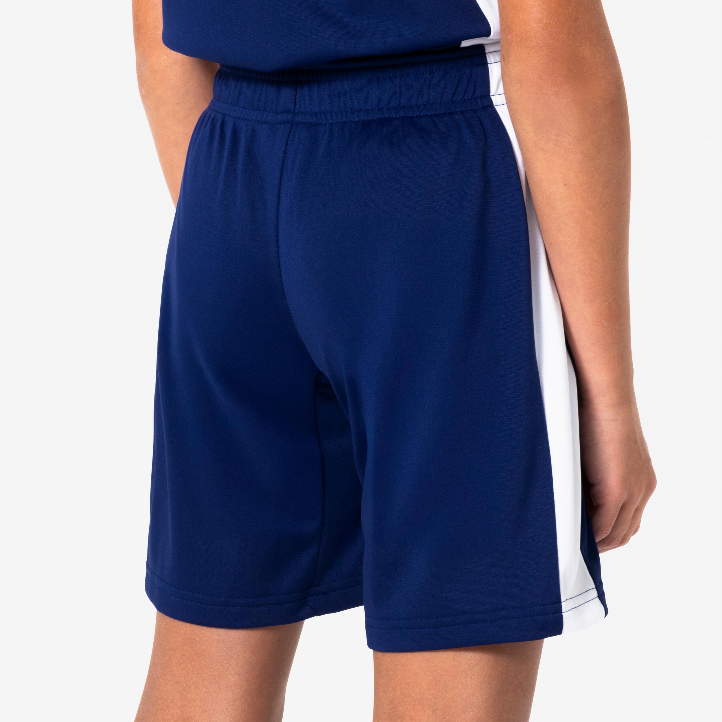 شورت بسکتبال کودک - آبی تیره - SH100 Çocuk Basketbol Şortu - Koyu Mavi - SH100