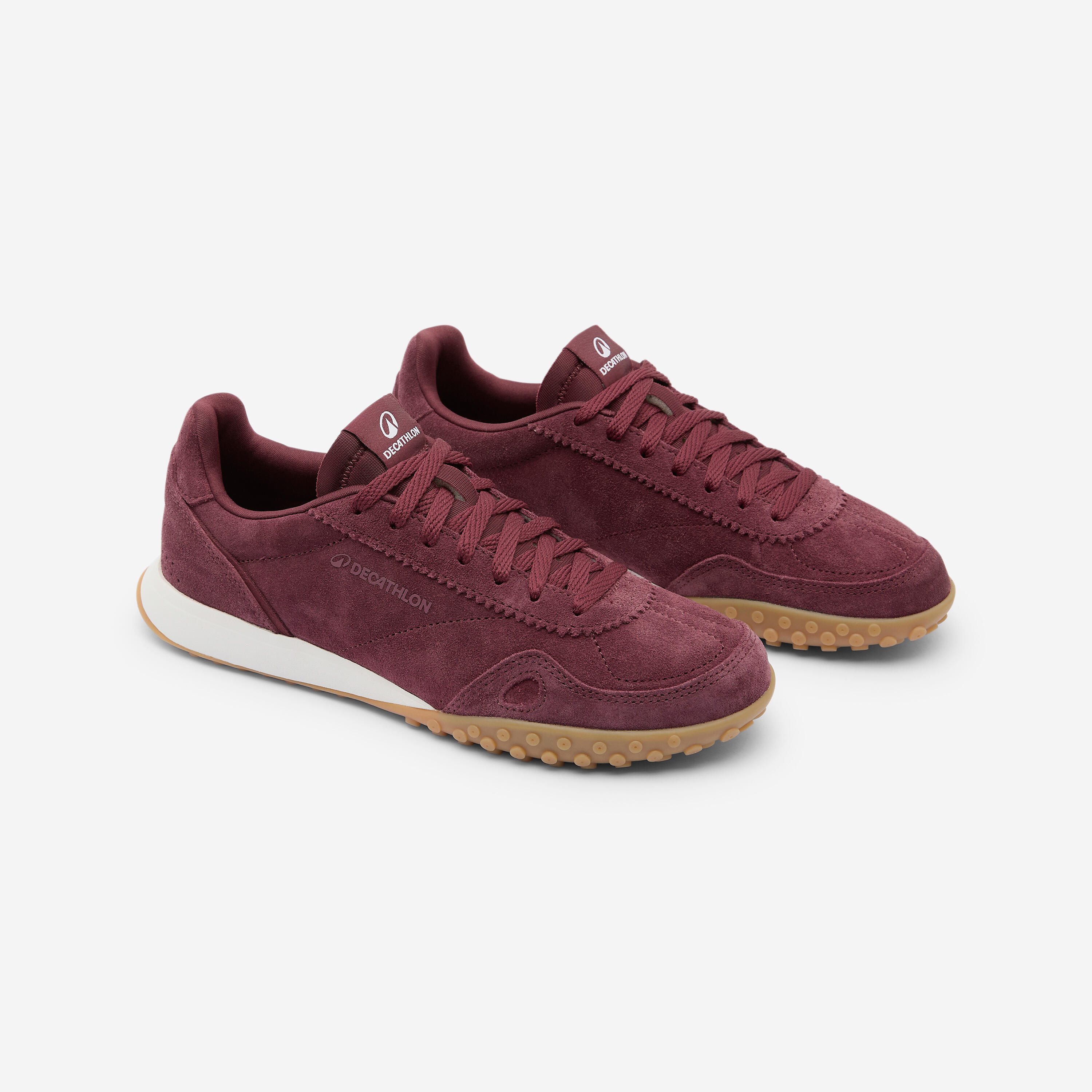 Kadın Süet Spor Ayakkabı - Bordo - RL70