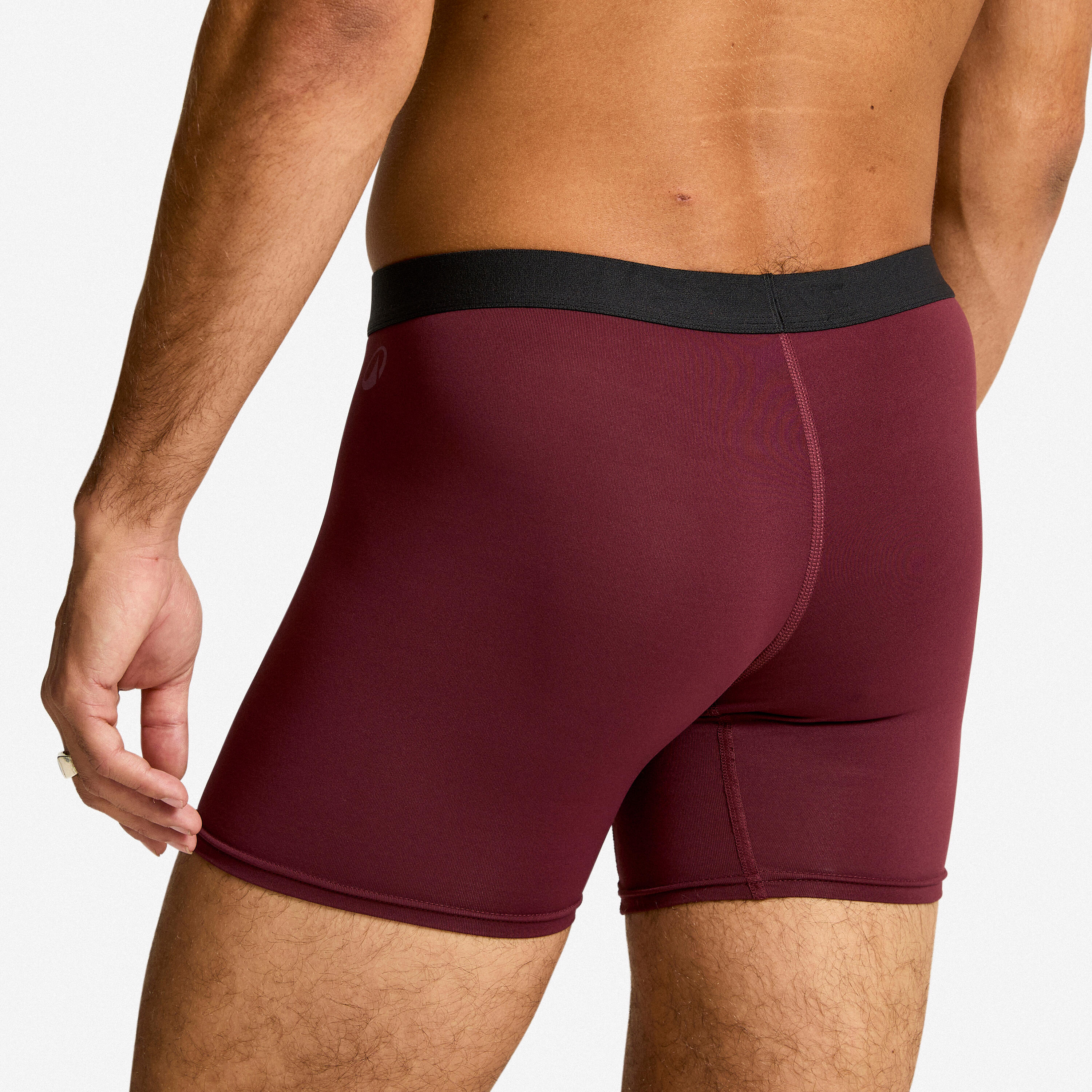 ست شورت باکسر مردانه - بسته ۳ عددی - مشکی / آبی / زرشکی Erkek Boxer Seti - 3'lü Paket - Siyah/Mavi/Bordo