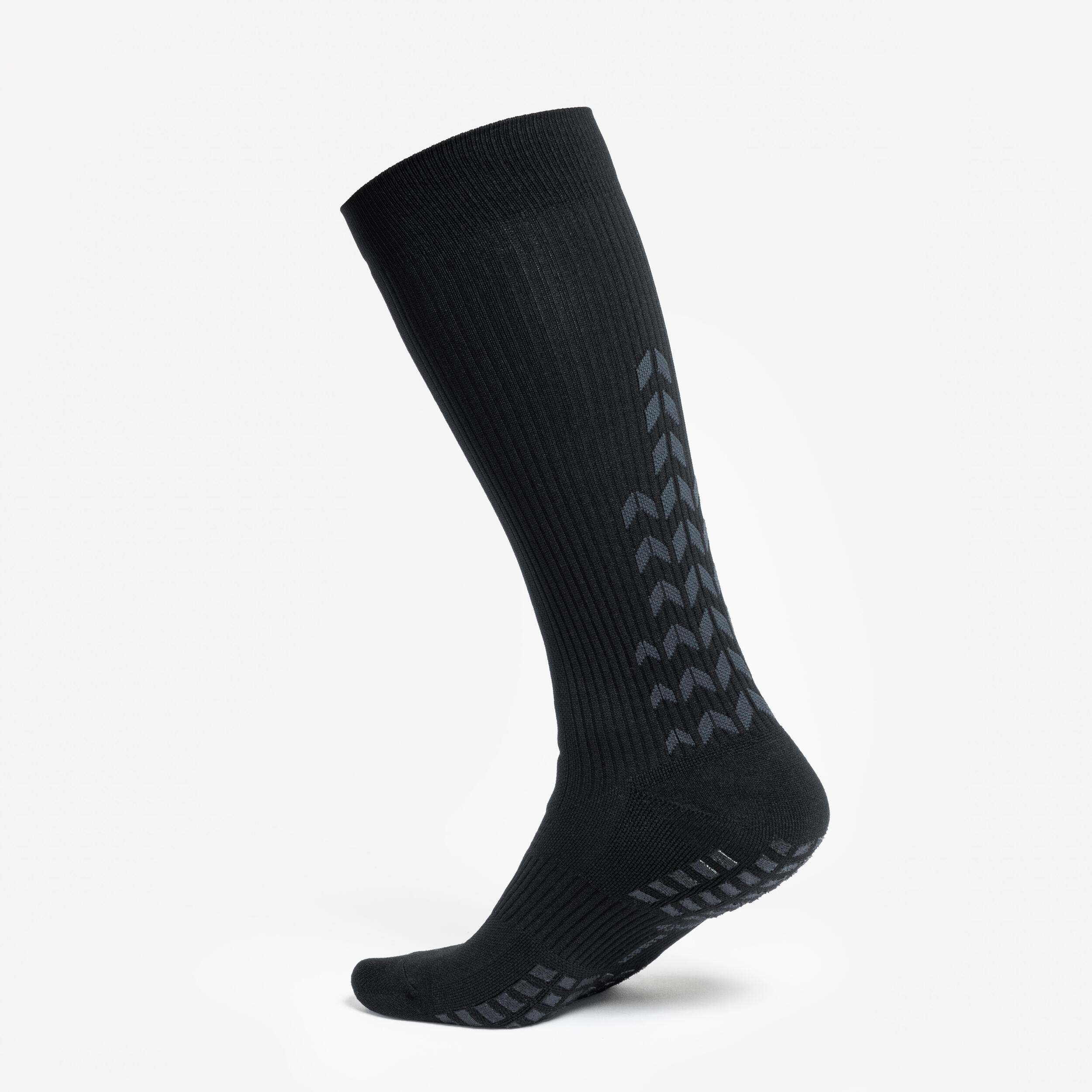 جوراب فوتبال بزرگسال – مشکی – Viralto II Mid