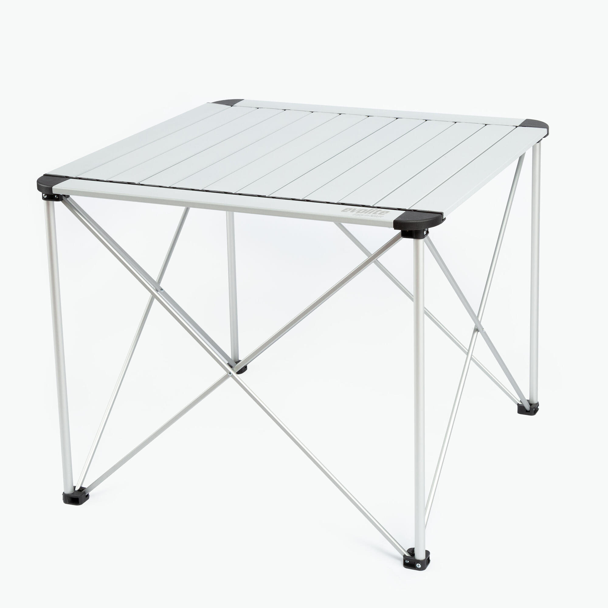 میز پیکنیک و کمپینگ تاشو قابل حمل Evolite - ۴ نفره - خاکستری Evolite 4 Kişilik Portatif Katlanır Piknik Kamp Masası - Gri