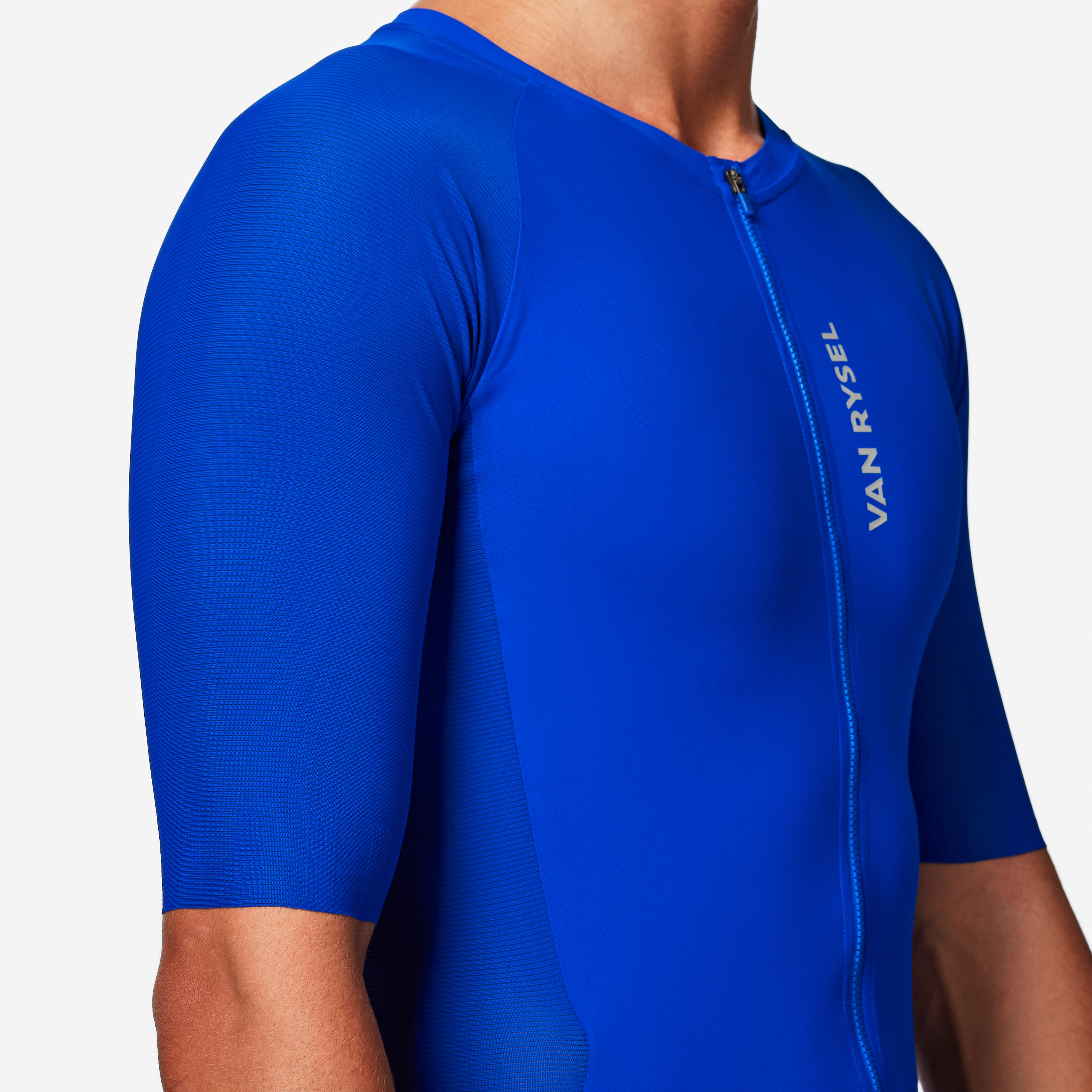 RCR-X Erkek Kısa Kollu Triathlon Trisuiti Mavi