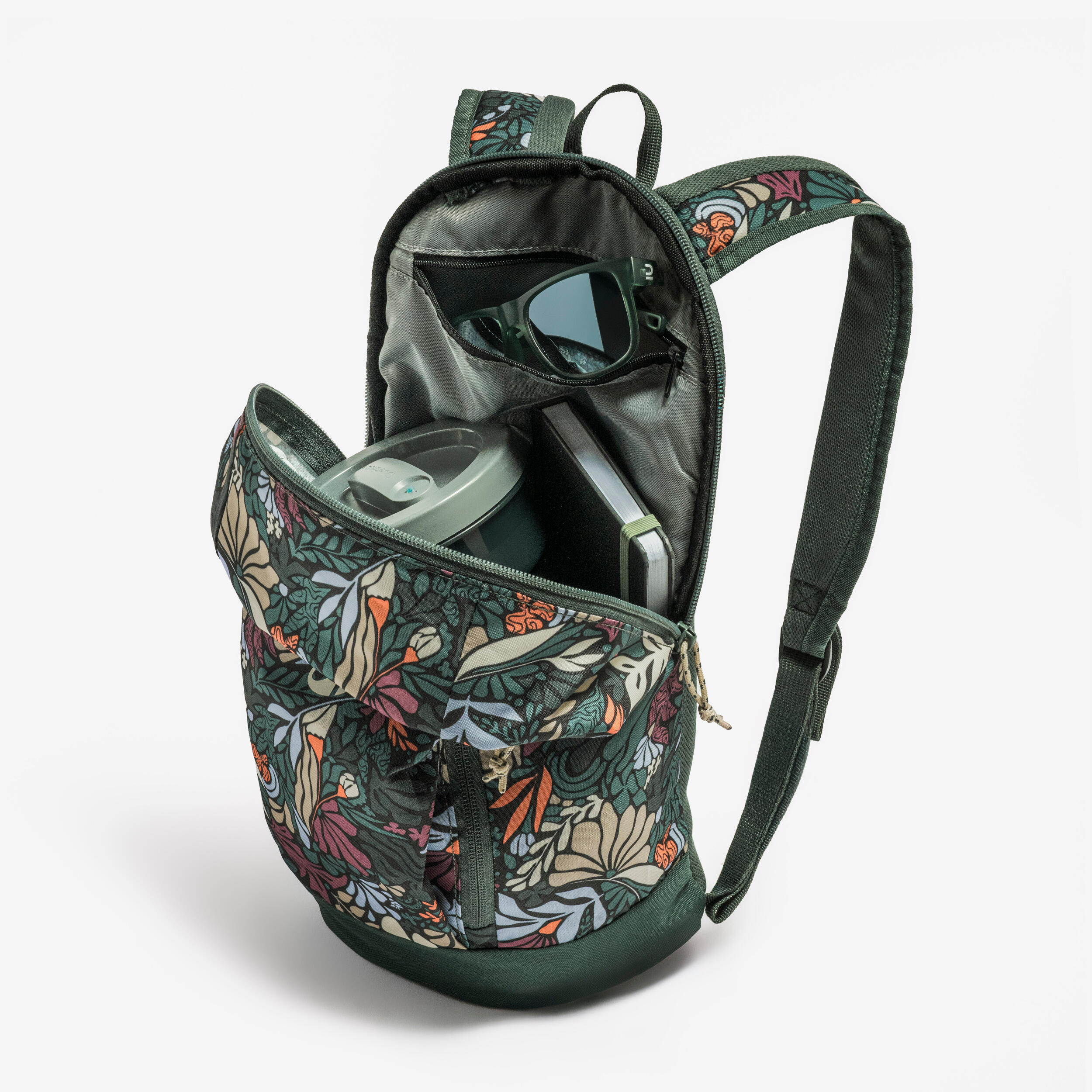 کولهپشتی اوتدور ۱۰ لیتری طرح گل – Quechua Arpenaz 100 کولهپشتی اوتدور ۱۰ لیتری طرح گل – Quechua Arpenaz 100